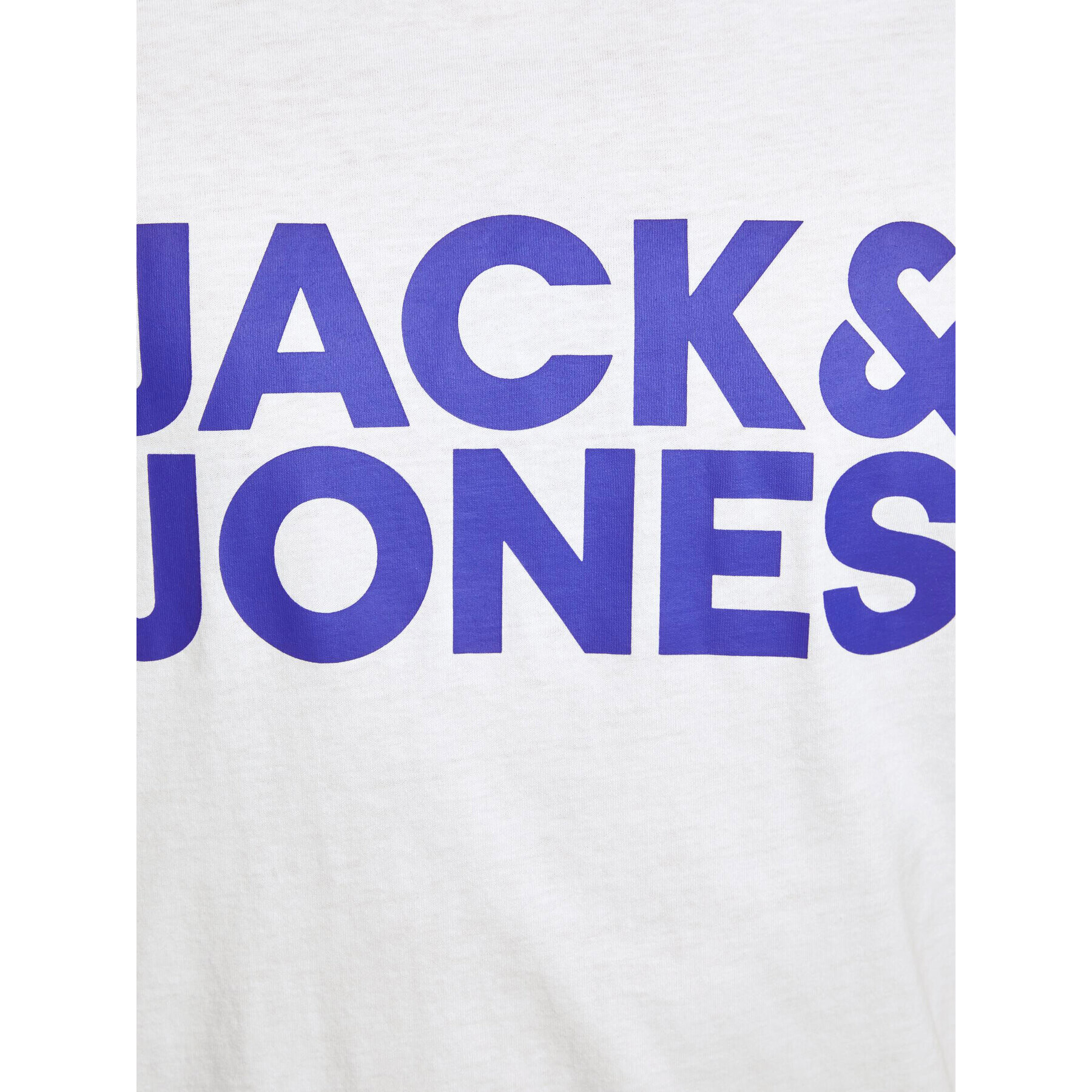 Jack&Jones Тишърт Corp Logo 12151955 Бял Slim Fit - Pepit.bg