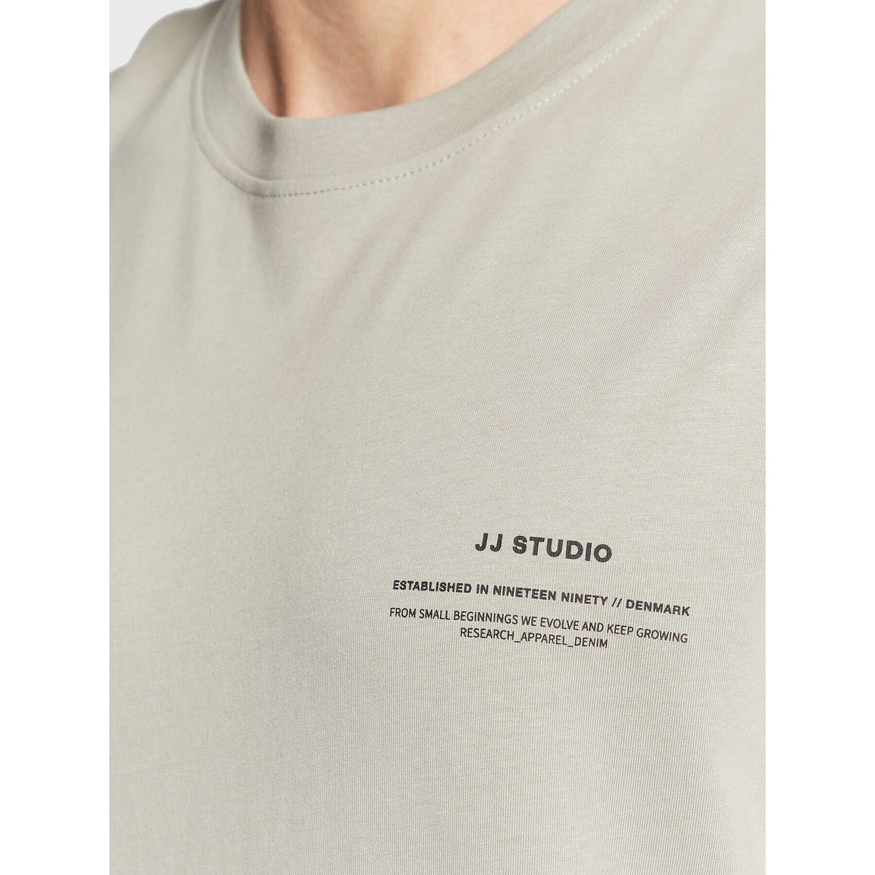 Jack&Jones Тишърт Felix 12224600 Зелен Regular Fit - Pepit.bg