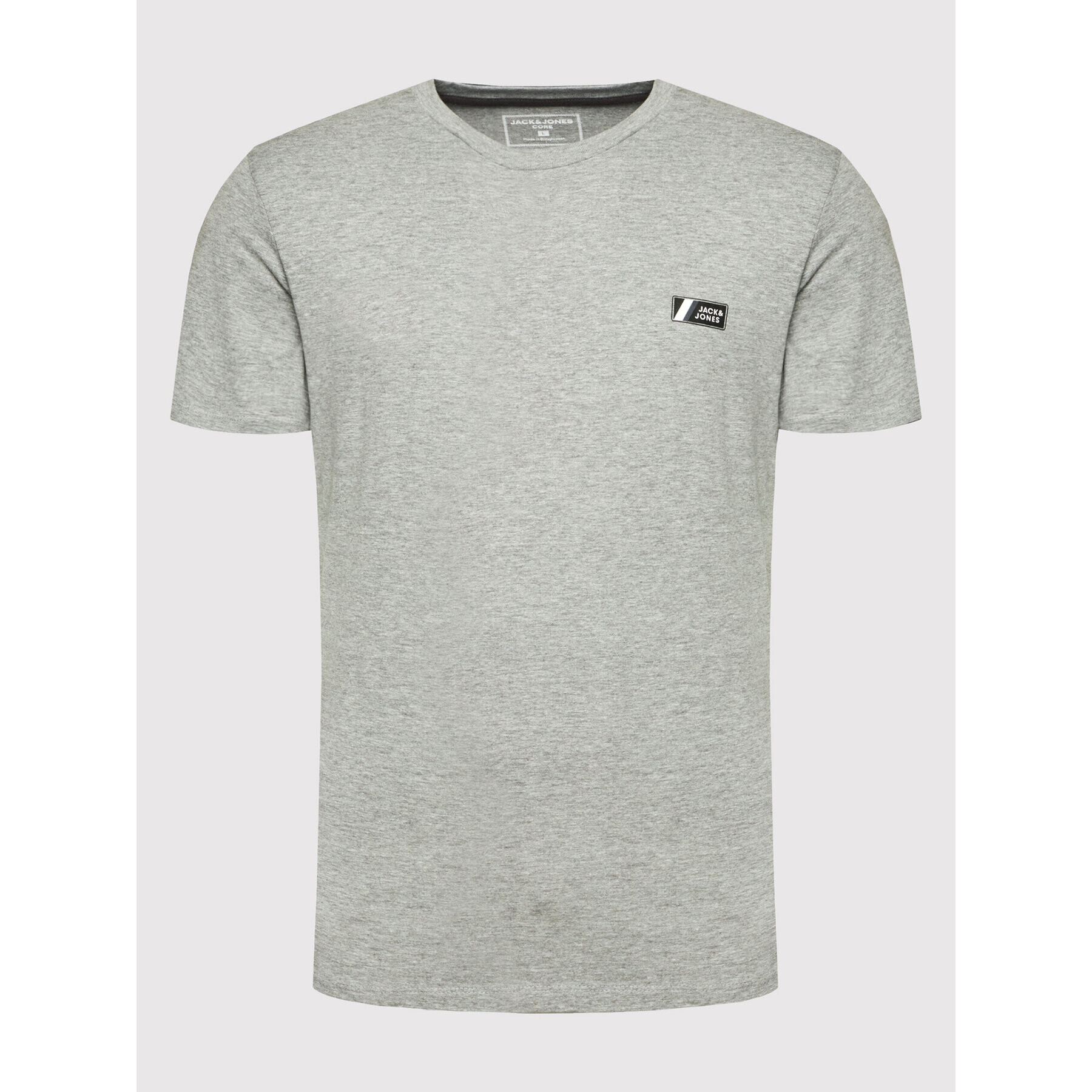 Jack&Jones Тишърт Jake 12208432 Сив Regular Fit - Pepit.bg