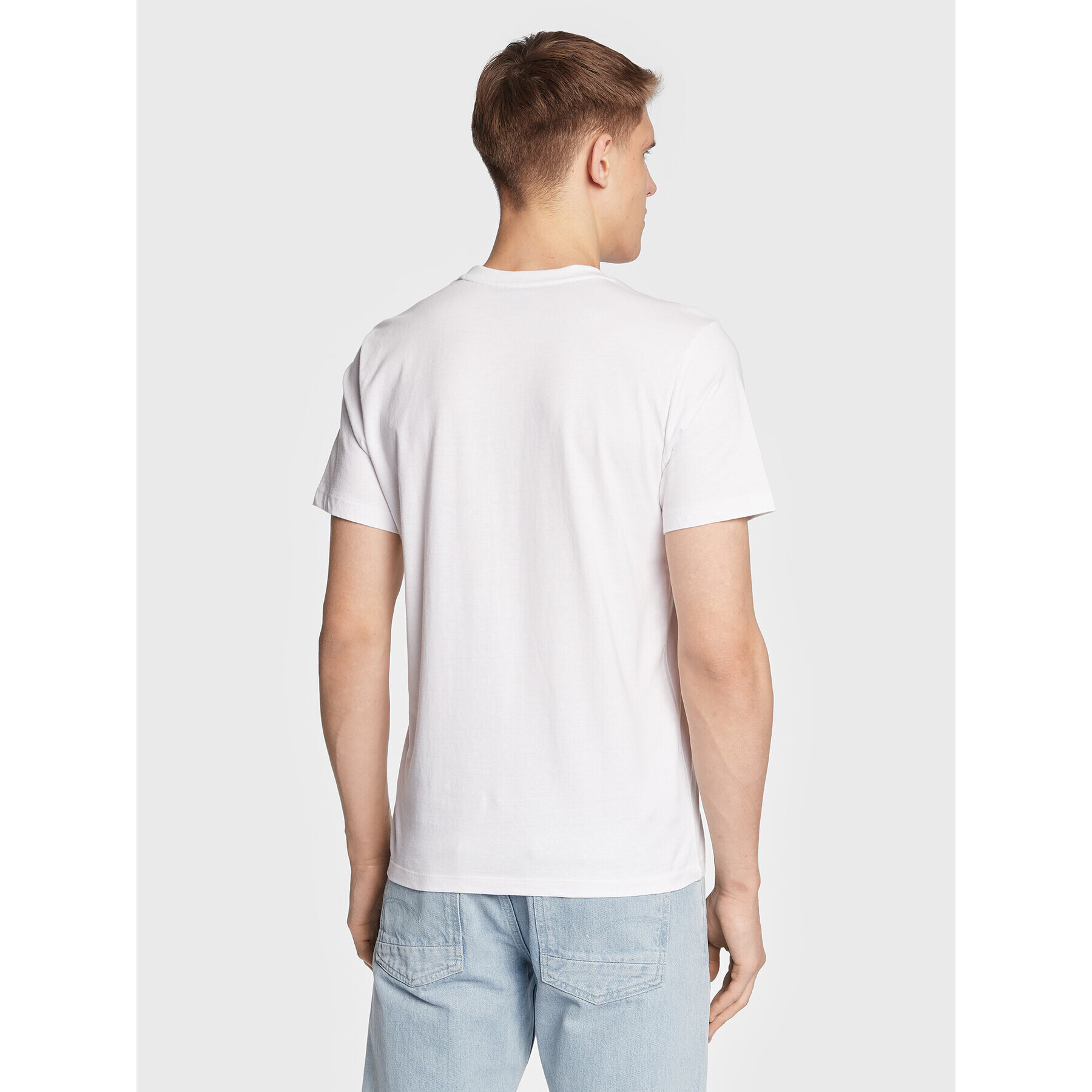 Jack&Jones Тишърт Joe 12221199 Бял Regular Fit - Pepit.bg