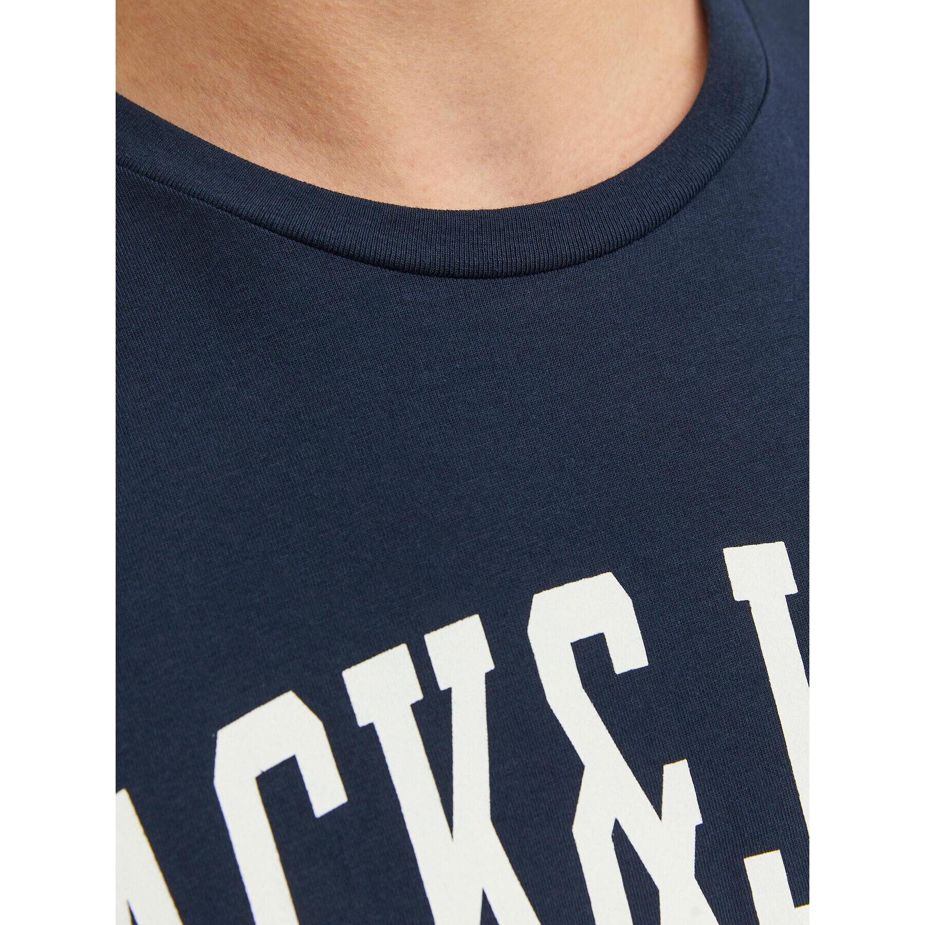 Jack&Jones Тишърт Josh 12236514 Тъмносин Relaxed Fit - Pepit.bg