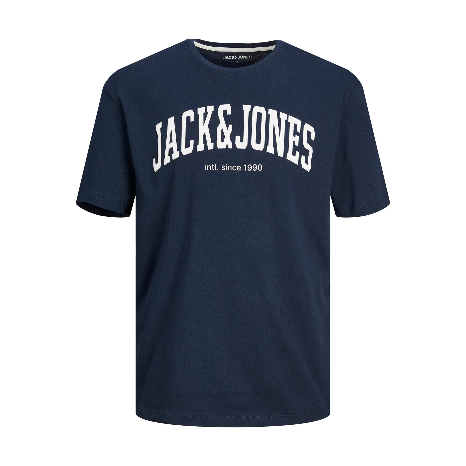 Jack&Jones Тишърт Josh 12236514 Тъмносин Relaxed Fit - Pepit.bg