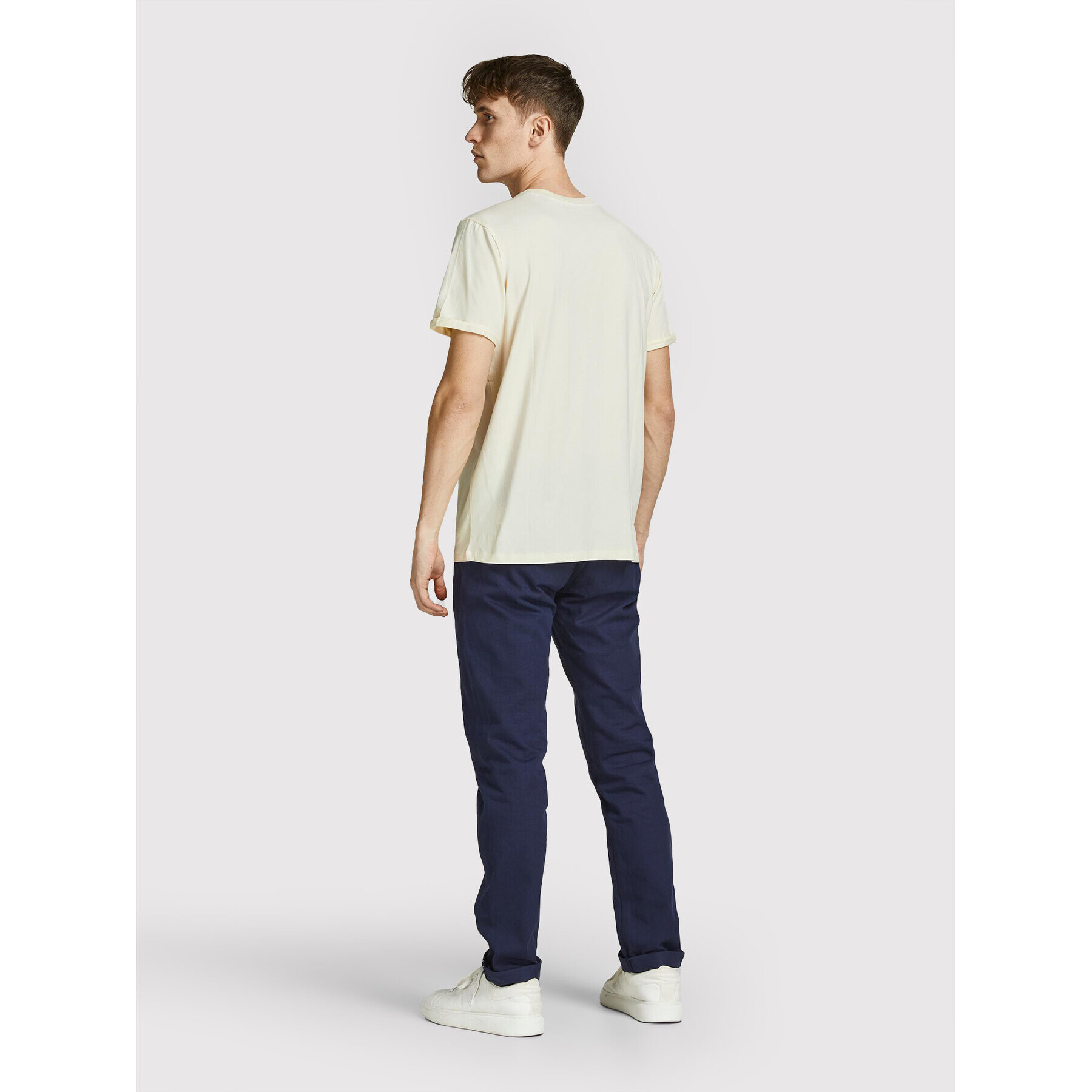 Jack&Jones PREMIUM Тишърт Logo 12183777 Жълт Regular Fit - Pepit.bg