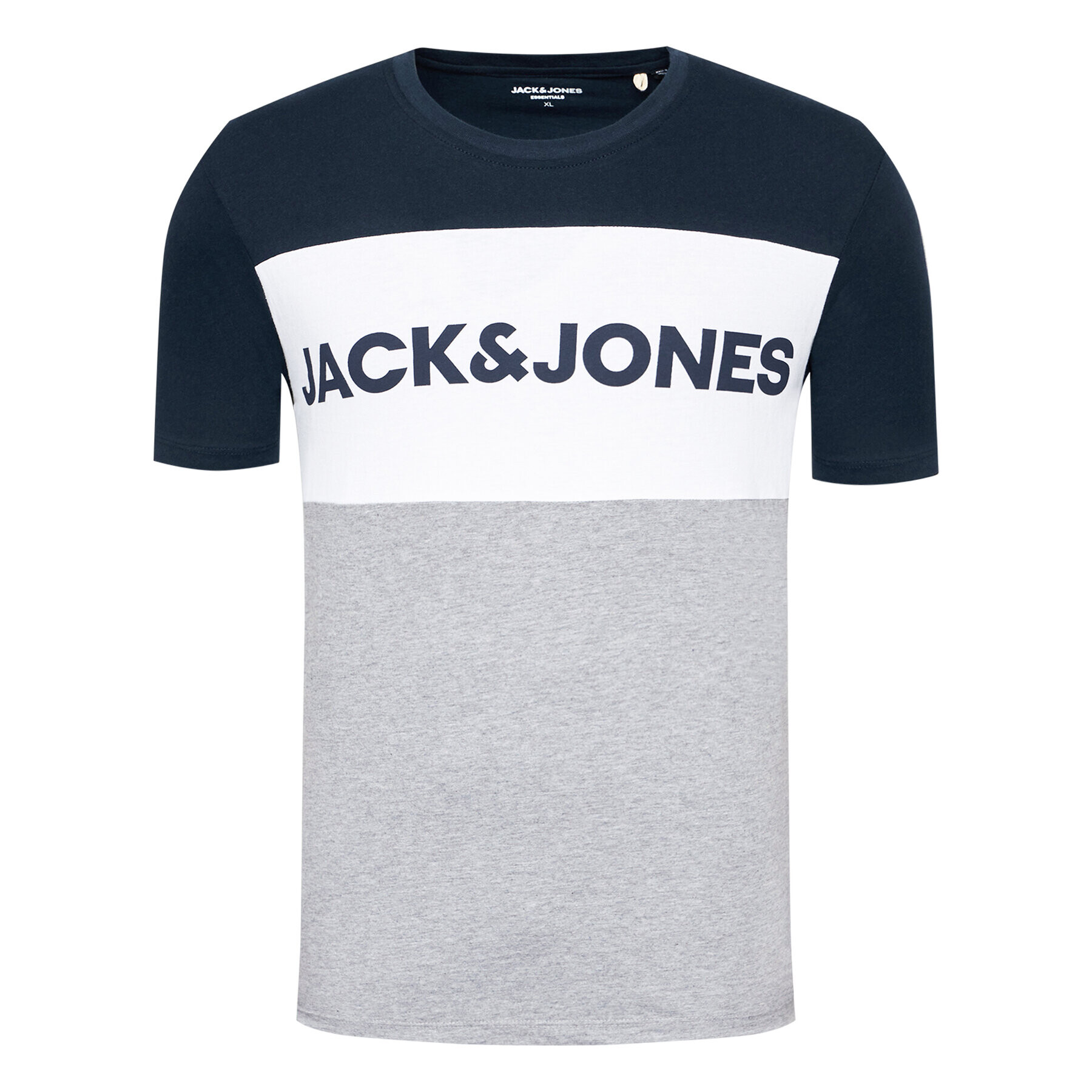 Jack&Jones Тишърт Logo Blocking 12173968 Цветен Slim Fit - Pepit.bg