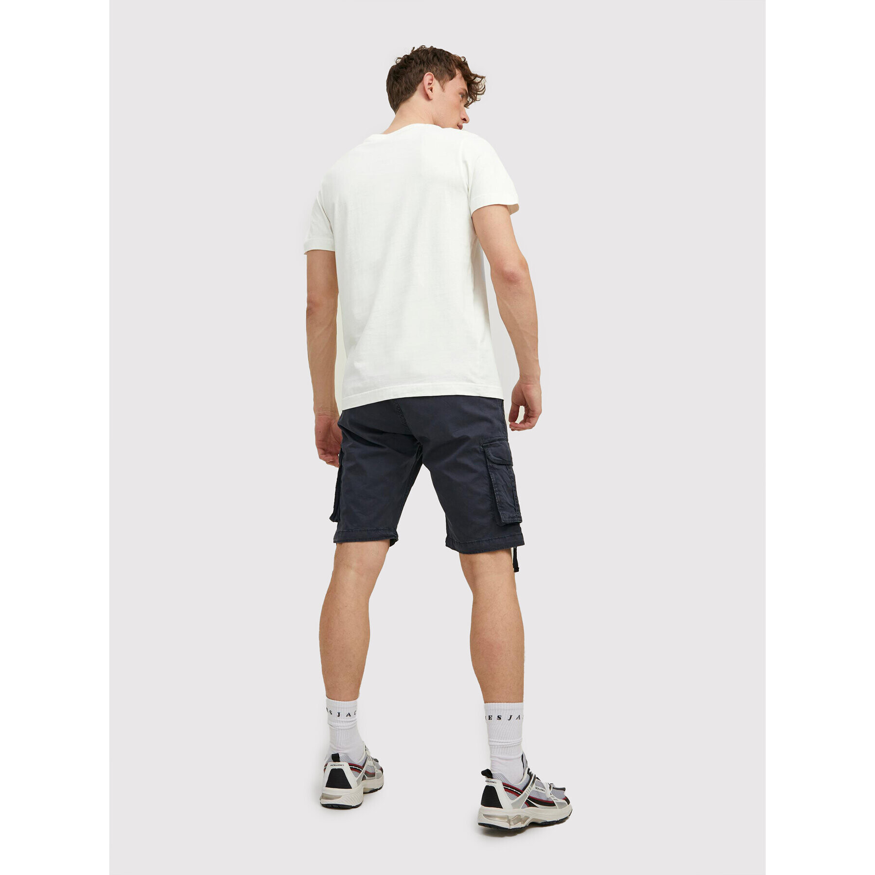 Jack&Jones PREMIUM Тишърт Malibu 12210124 Бял Regular Fit - Pepit.bg