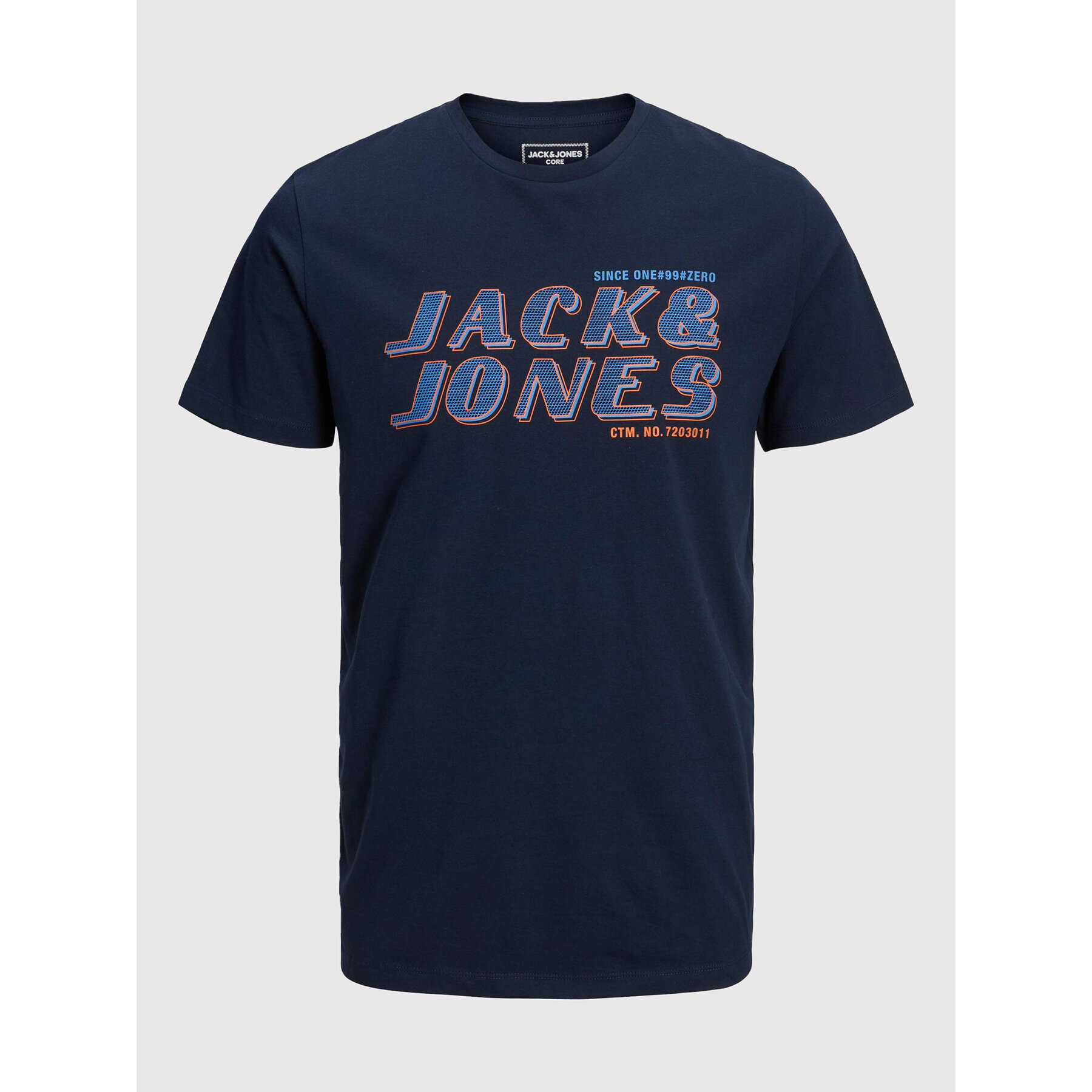 Jack&Jones Тишърт Phil 12213764 Тъмносин Regular Fit - Pepit.bg