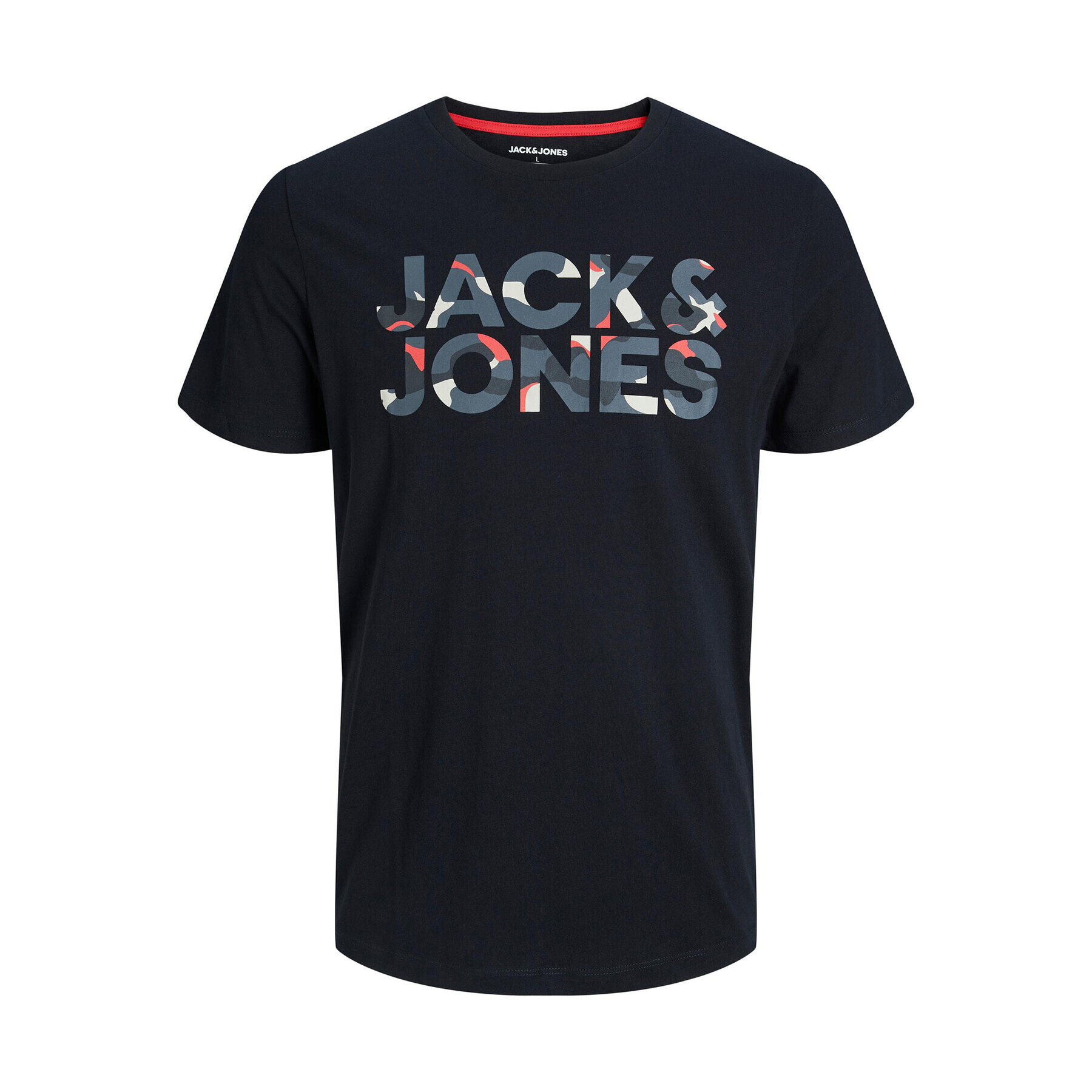 Jack&Jones Тишърт Ramp 12211366 Черен Regular Fit - Pepit.bg