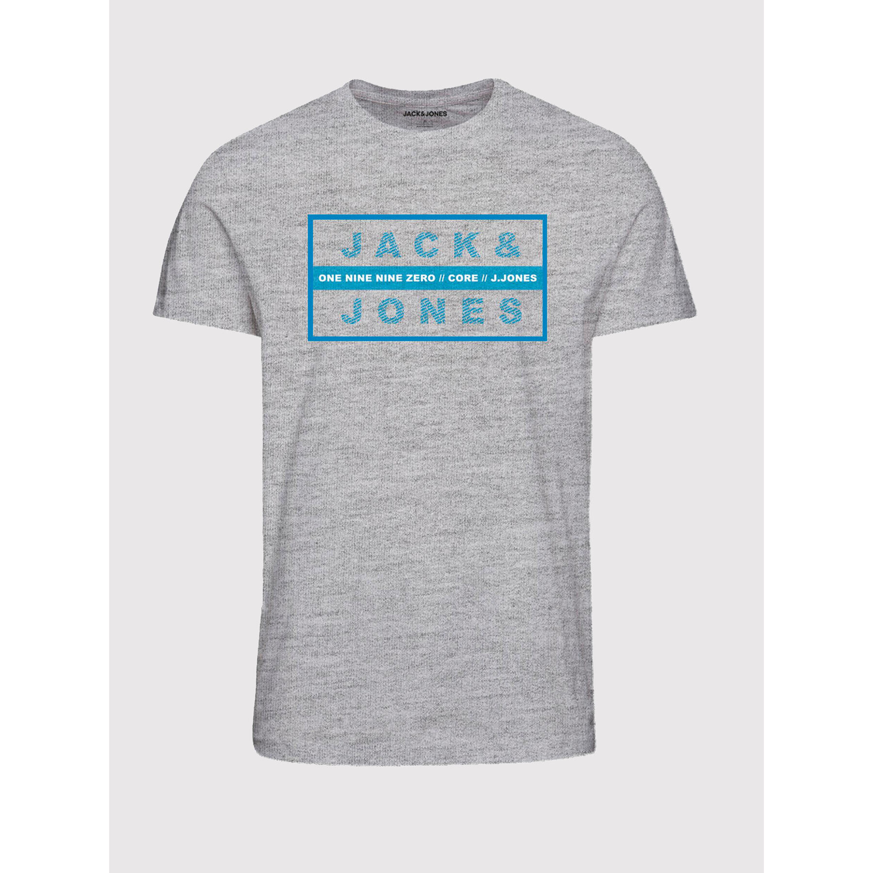 Jack&Jones Тишърт Storm 12221191 Сив Regular Fit - Pepit.bg