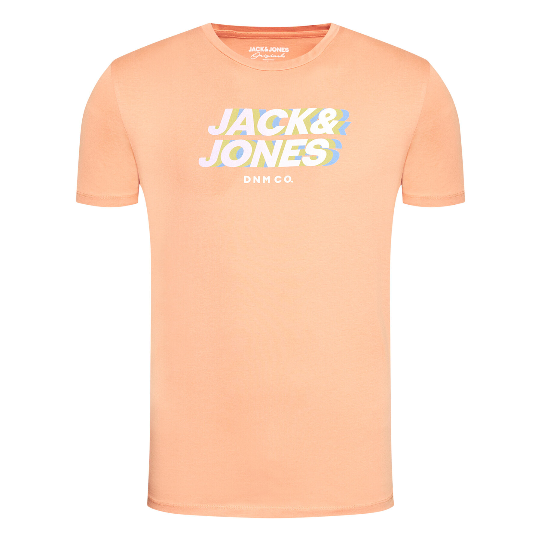 Jack&Jones Тишърт Strong 12189389 Оранжев Regular Fit - Pepit.bg