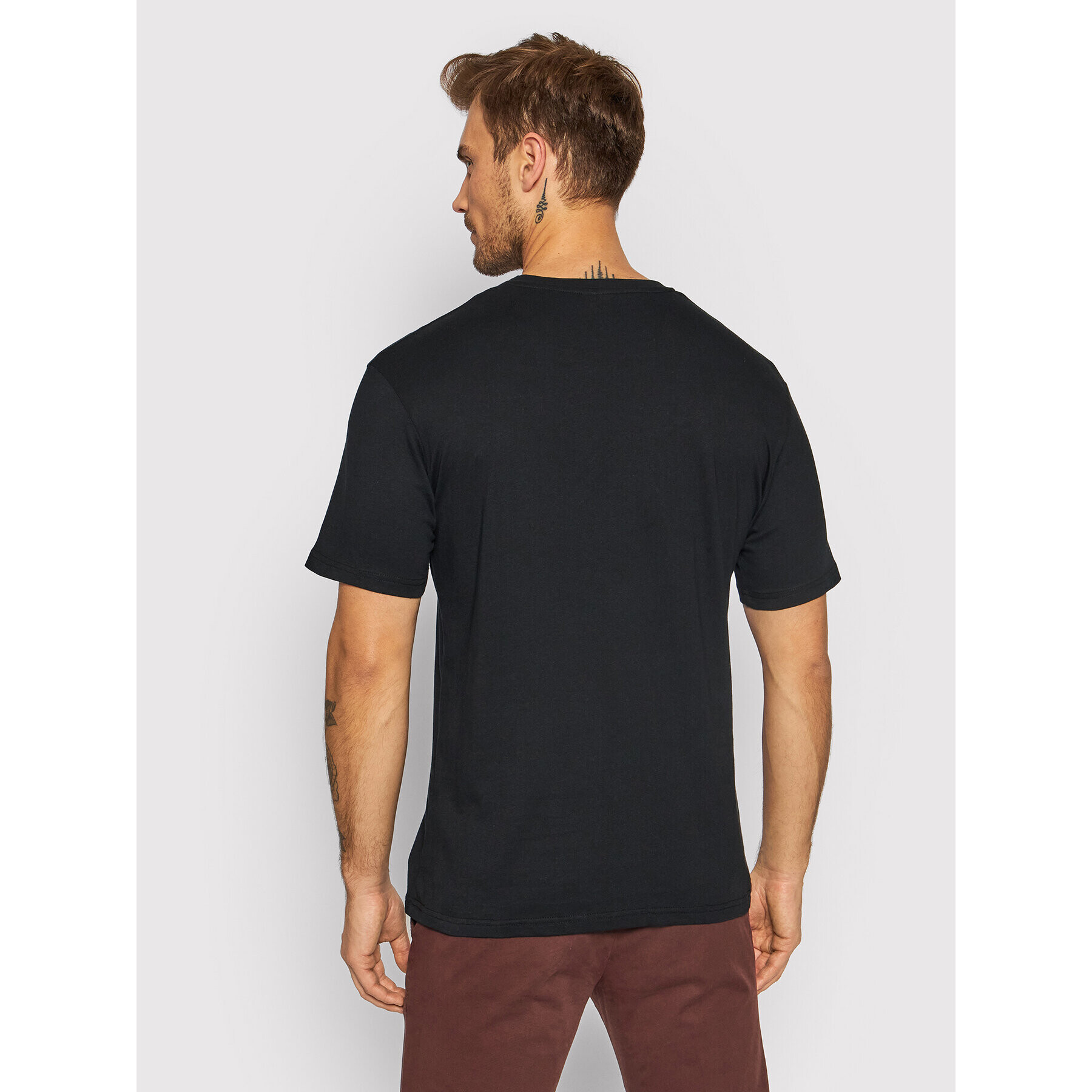 Jack&Jones Тишърт Tape 12192775 Черен Relaxed Fit - Pepit.bg