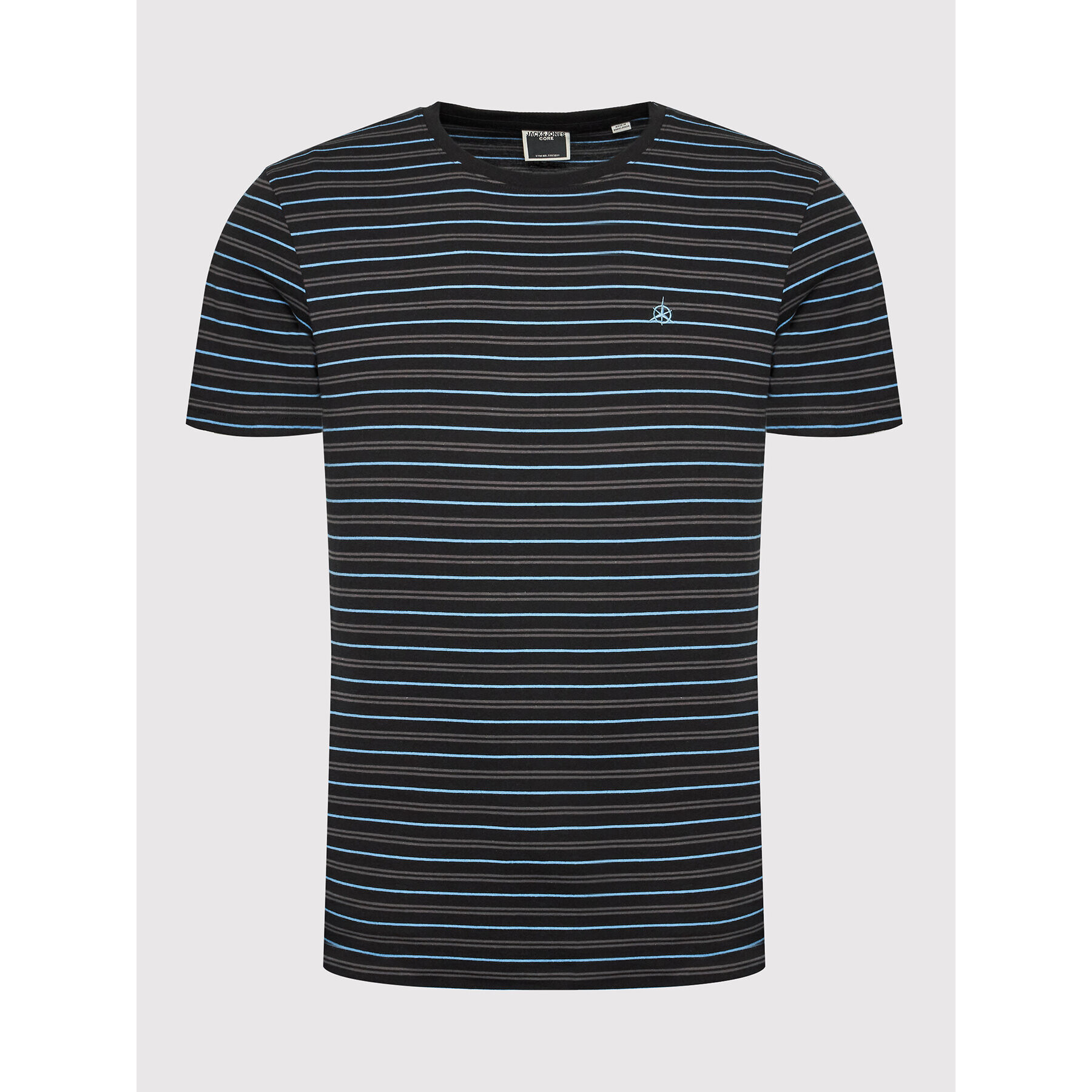 Jack&Jones Тишърт Trek 12210421 Черен Relaxed Fit - Pepit.bg