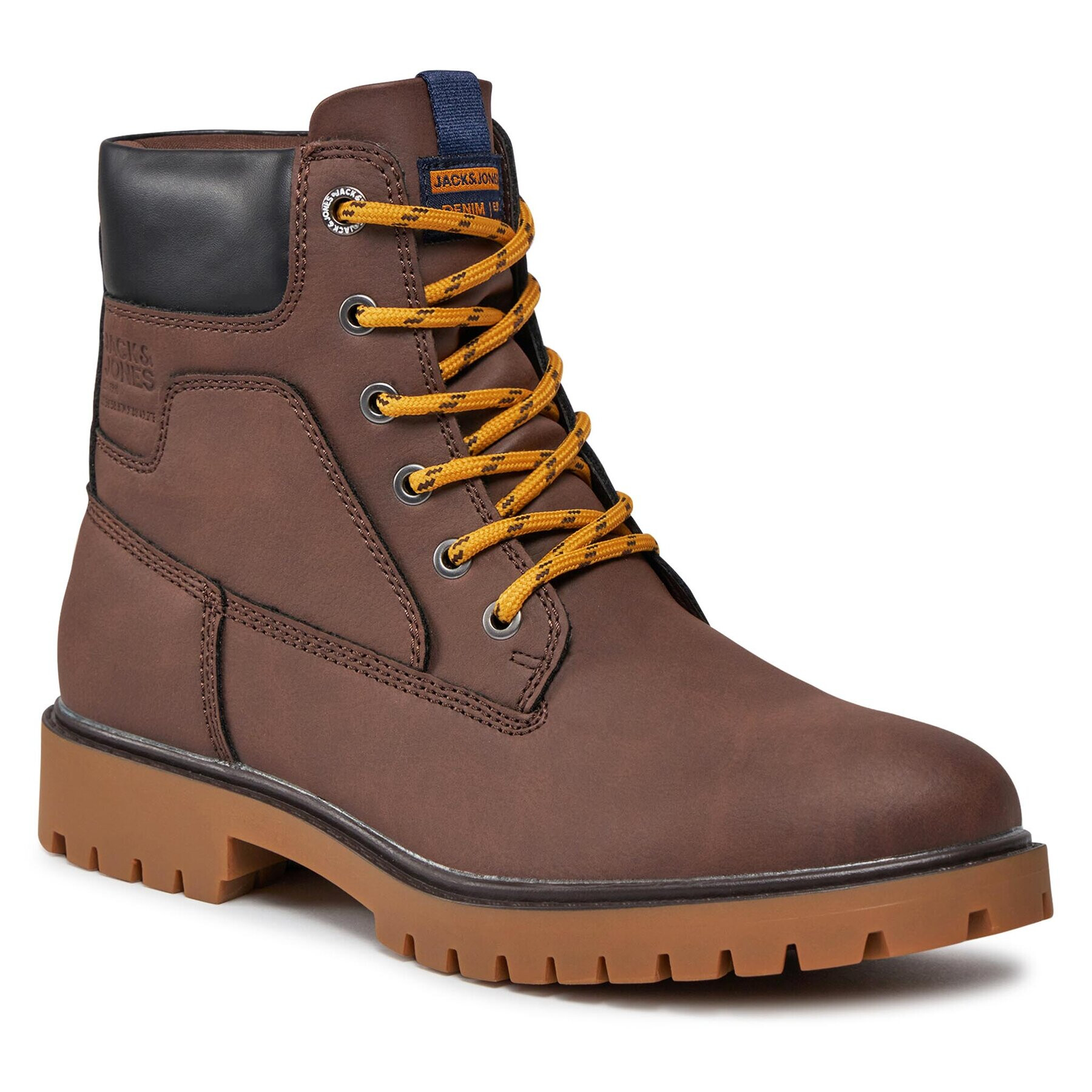 Jack&Jones Туристически oбувки 12243421 Кафяв - Pepit.bg