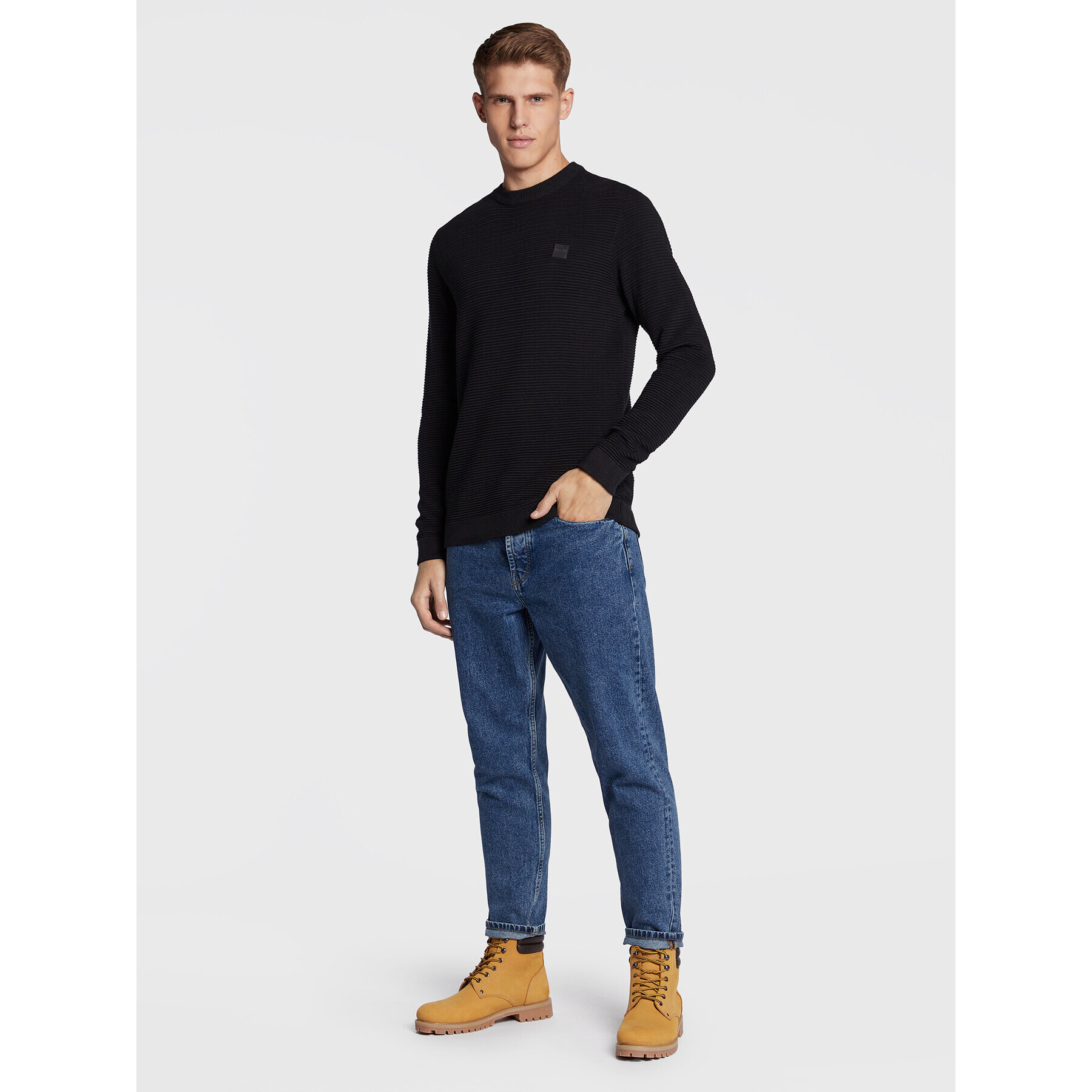 Jack&Jones Туристически oбувки Jfwstoke 12142357 Жълт - Pepit.bg