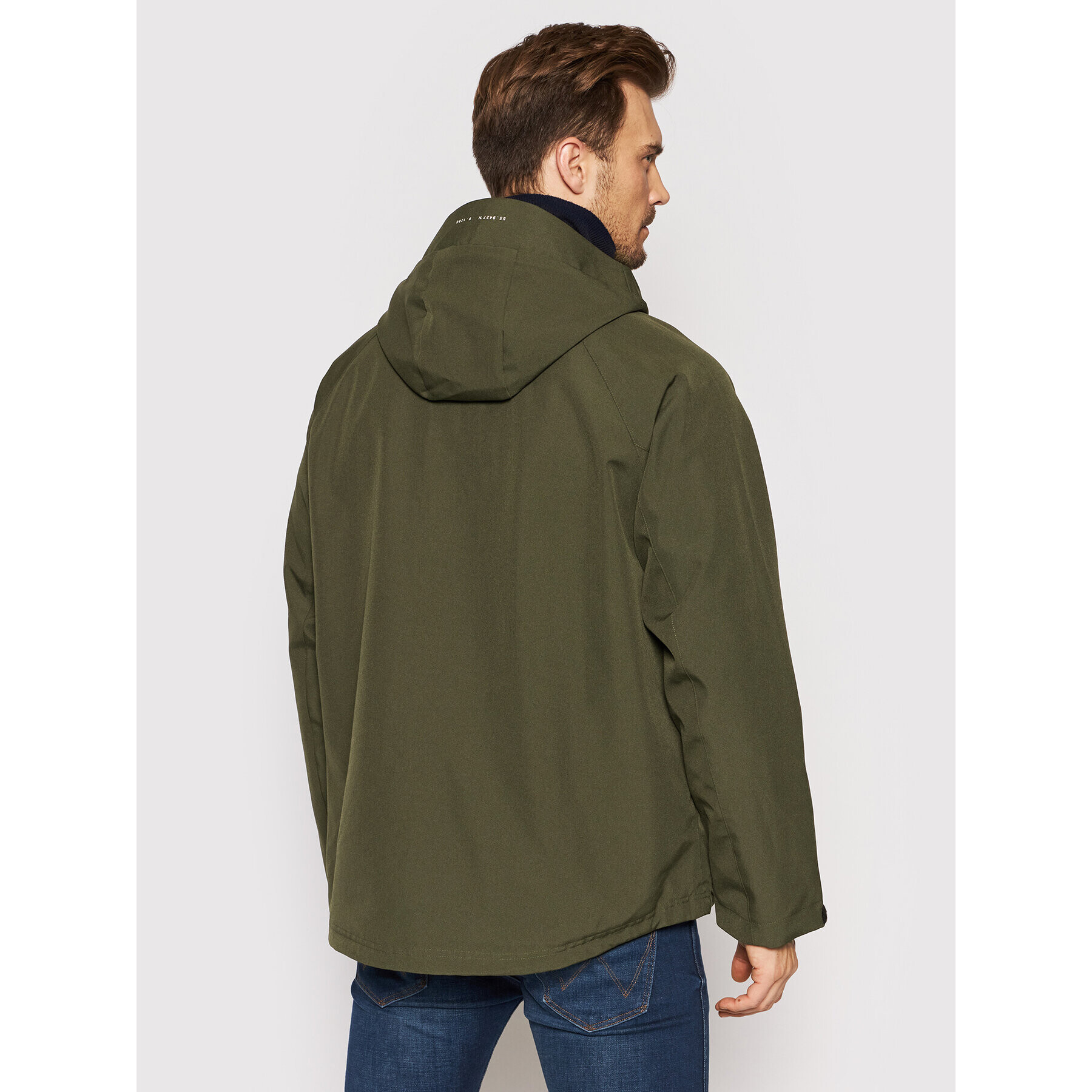 Jack&Jones Анорак Coluka 12193592 Зелен Regular Fit - Pepit.bg