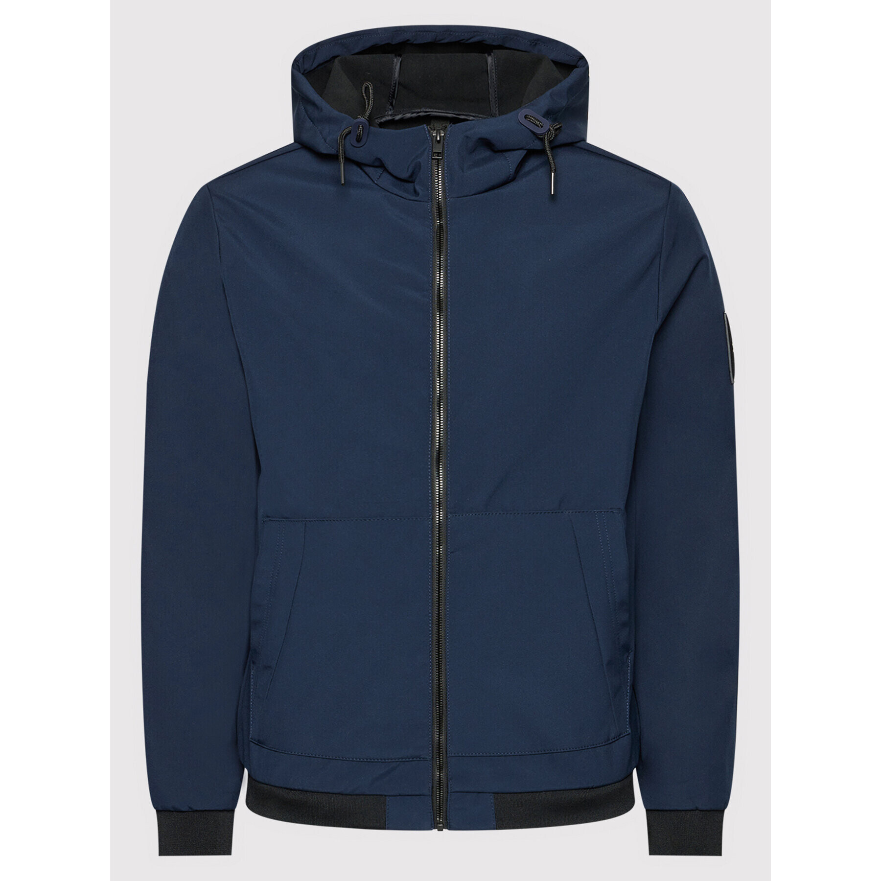 Jack&Jones Яке softshell Classic 12195434 Тъмносин Regular Fit - Pepit.bg