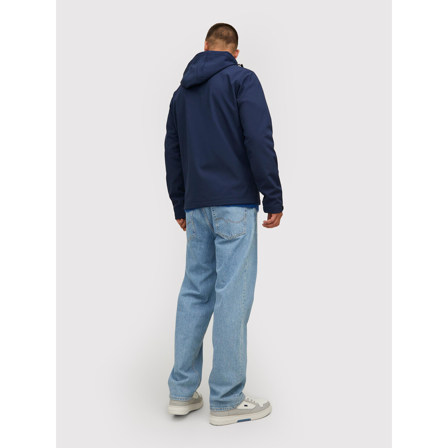 Jack&Jones Яке softshell Marvin 12212363 Тъмносин Regular Fit - Pepit.bg