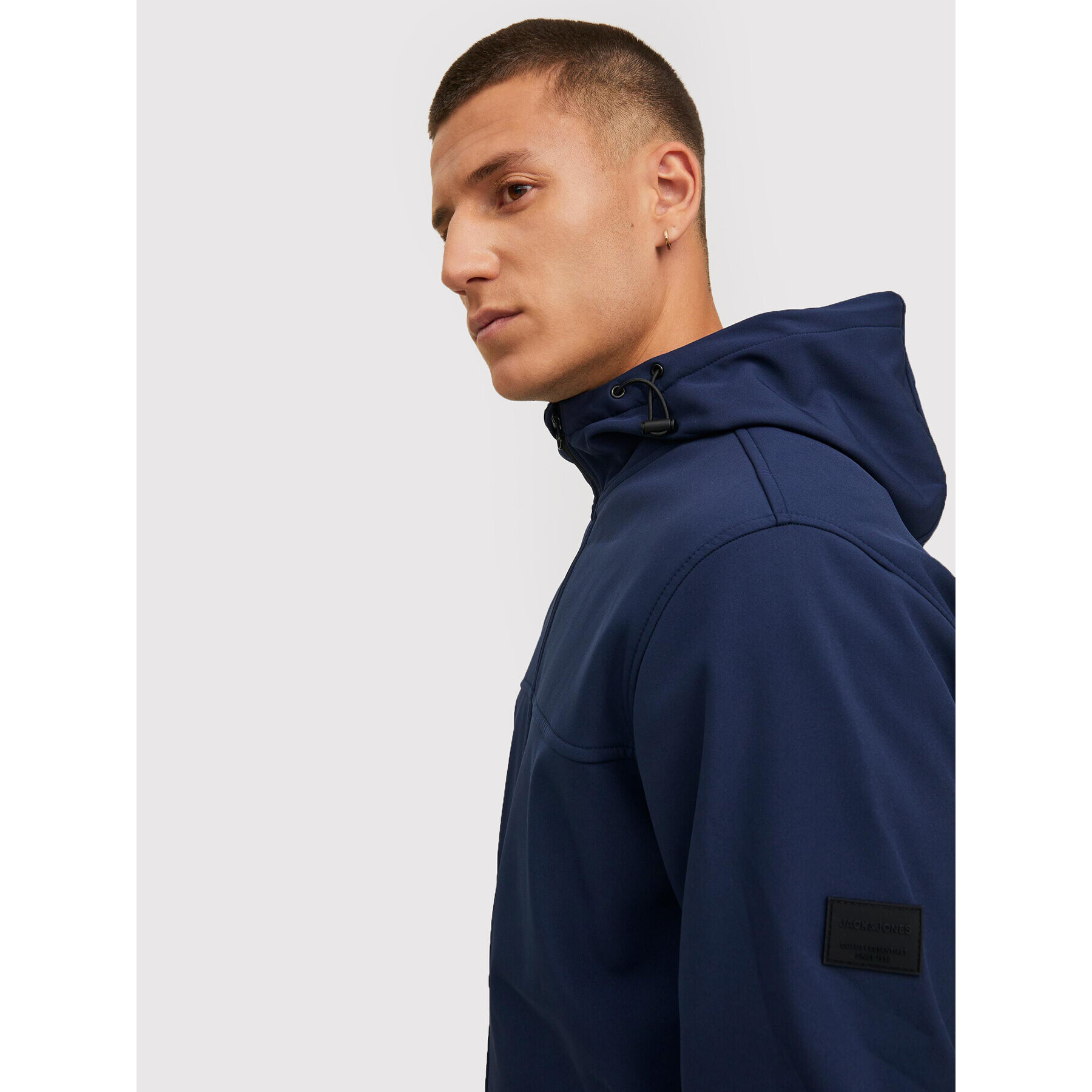 Jack&Jones Яке softshell Marvin 12212363 Тъмносин Regular Fit - Pepit.bg