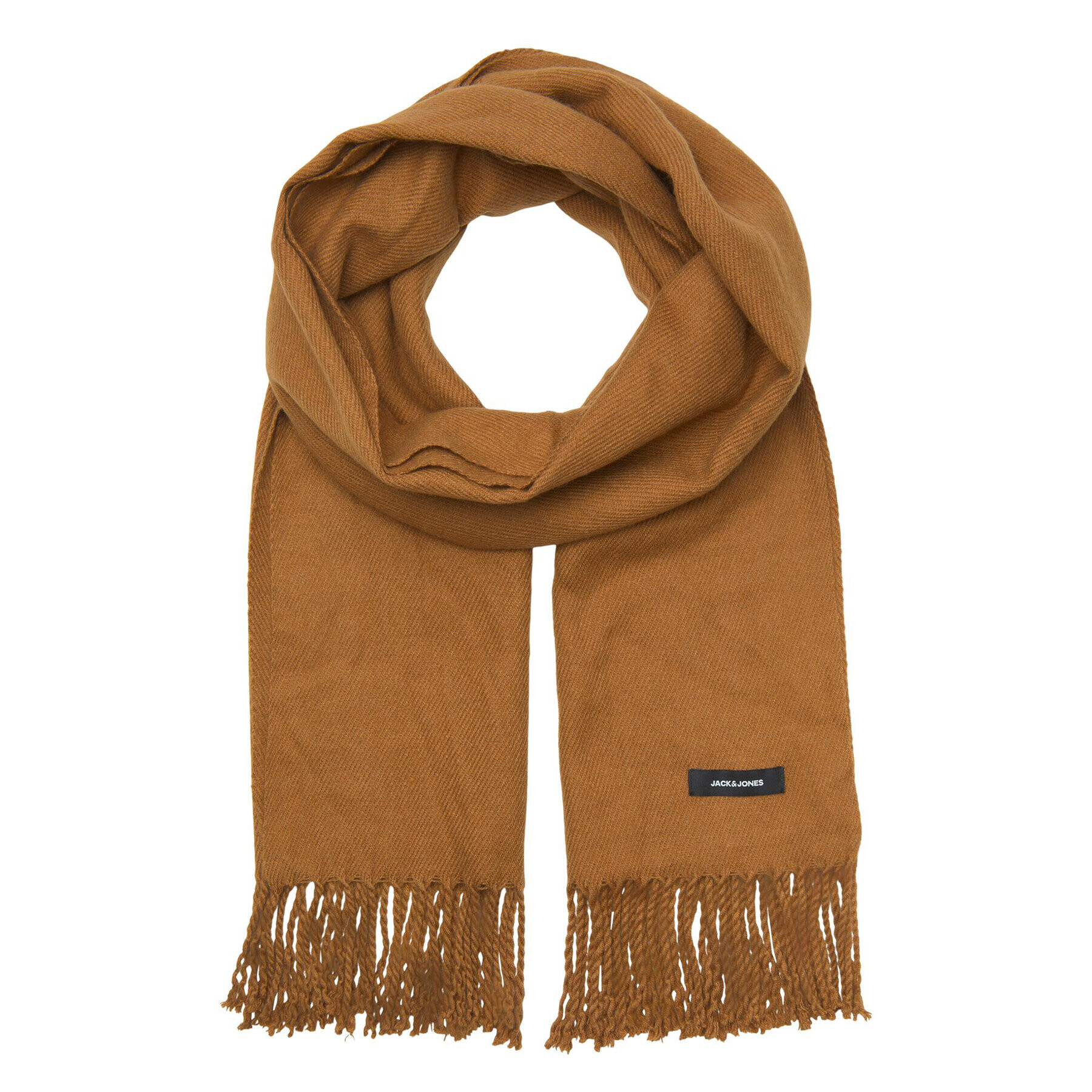 Jack&Jones Зимен шал 12140332 Кафяв - Pepit.bg