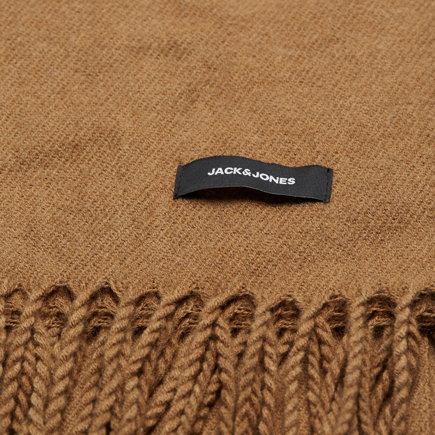 Jack&Jones Зимен шал 12140332 Кафяв - Pepit.bg