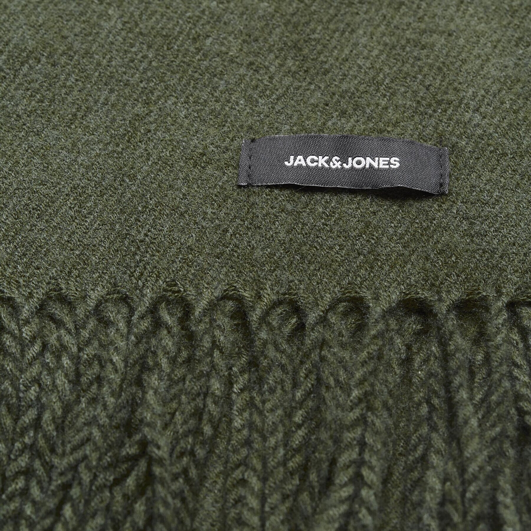 Jack&Jones Зимен шал 12140332 Зелен - Pepit.bg