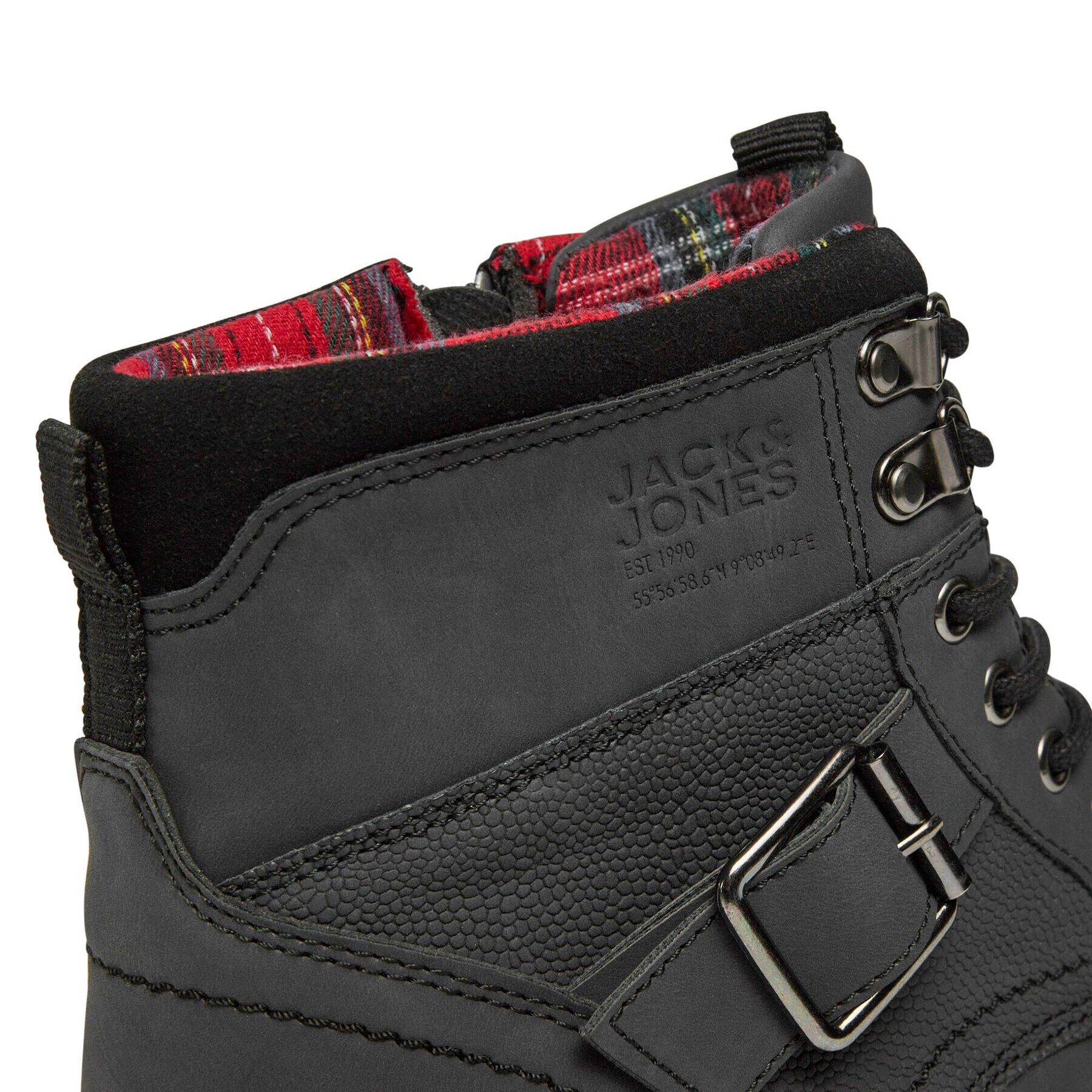 Jack&Jones Зимни обувки 12241087 Черен - Pepit.bg