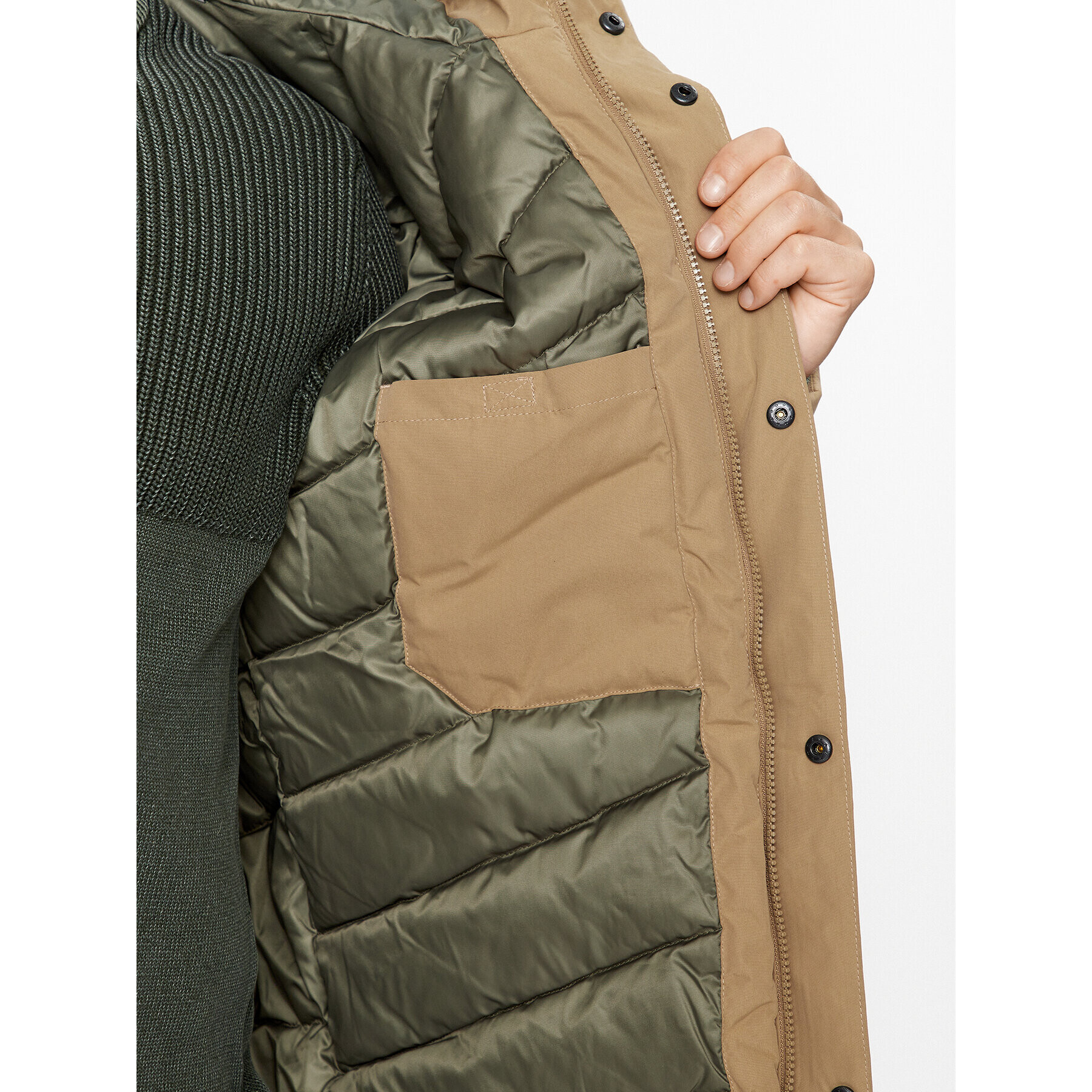 Jack&Jones Зимно яке 12236015 Бежов Regular Fit - Pepit.bg