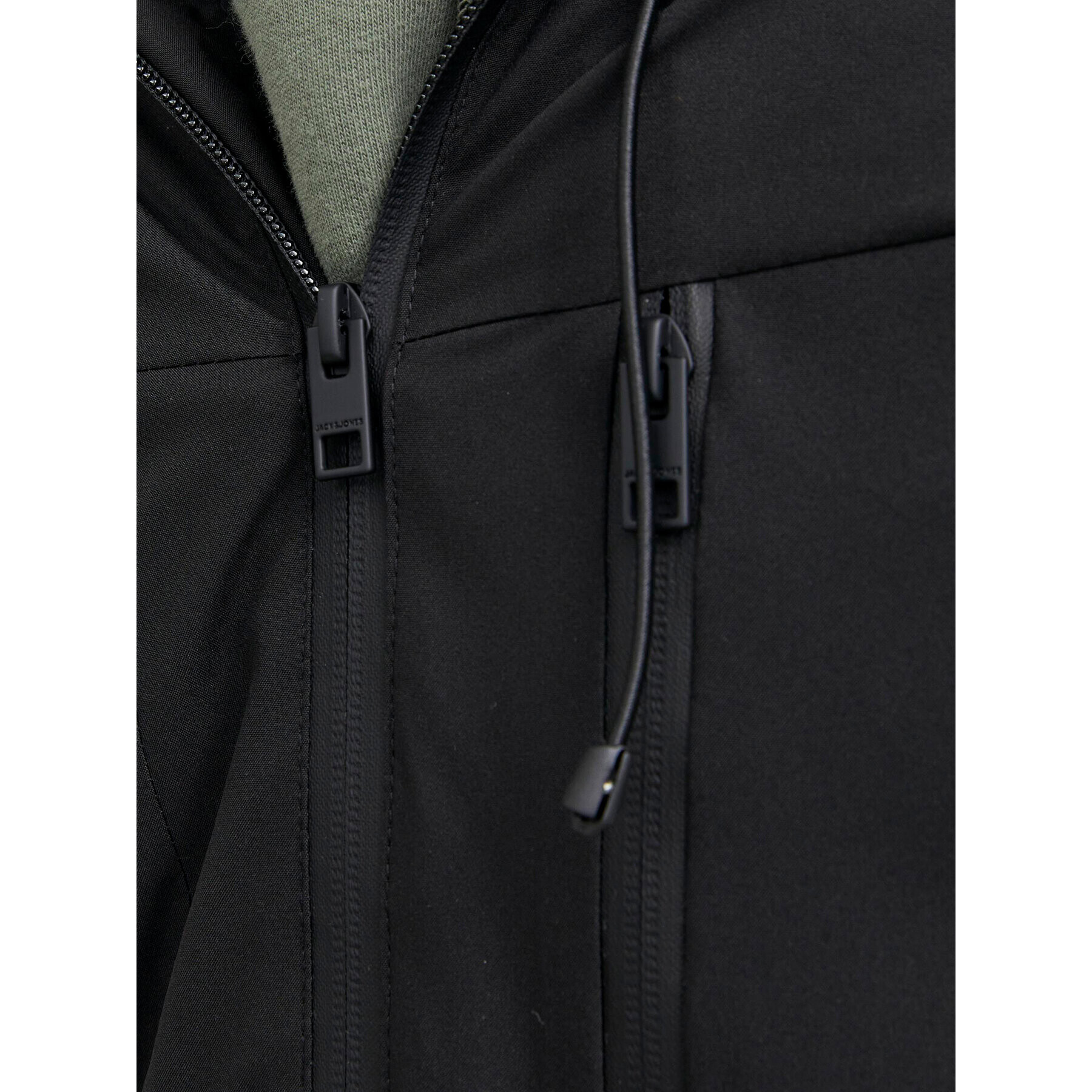 Jack&Jones Зимно яке 12243225 Черен Regular Fit - Pepit.bg