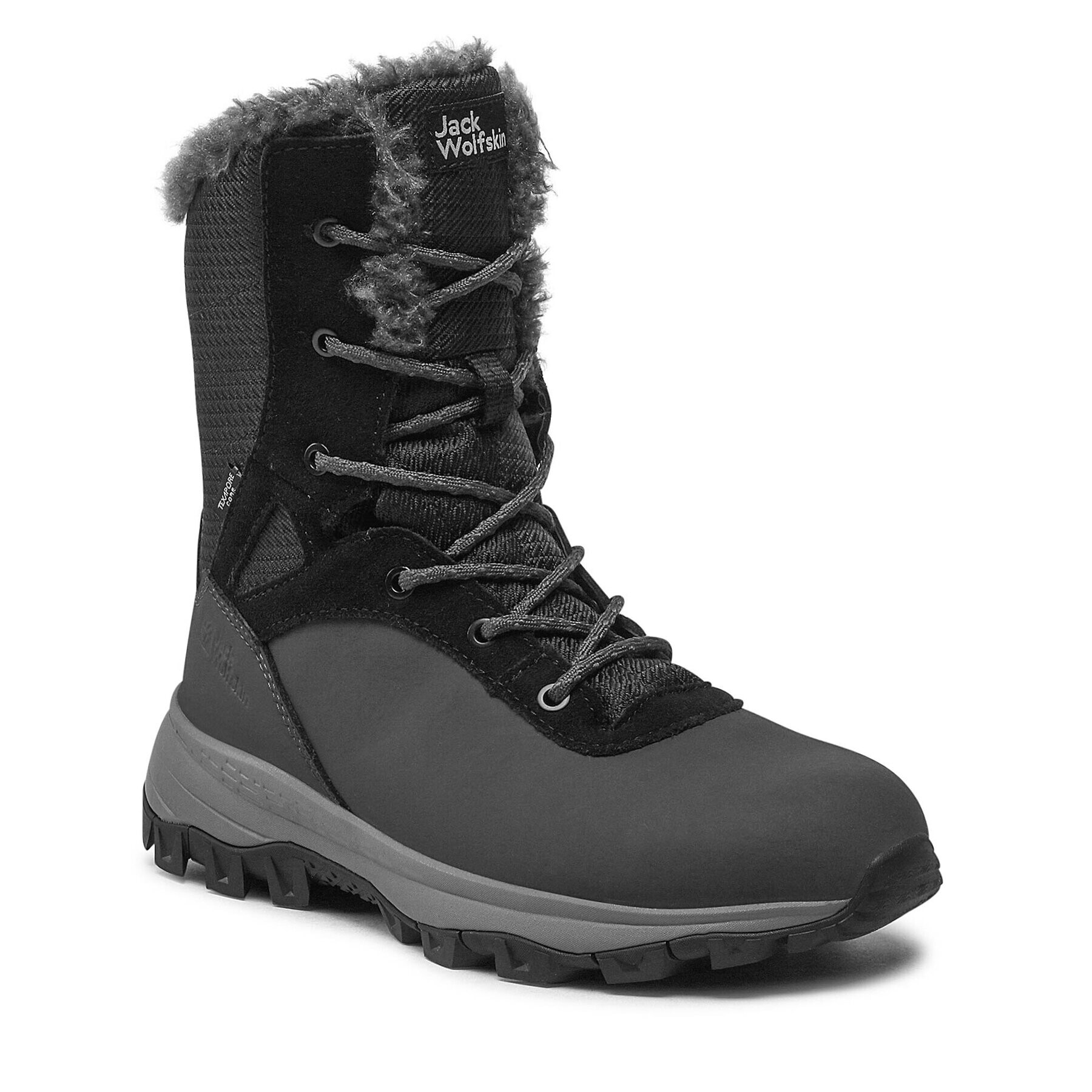 Jack Wolfskin Апрески Everquest Texapore Snow High W 4053601 Черен - Pepit.bg