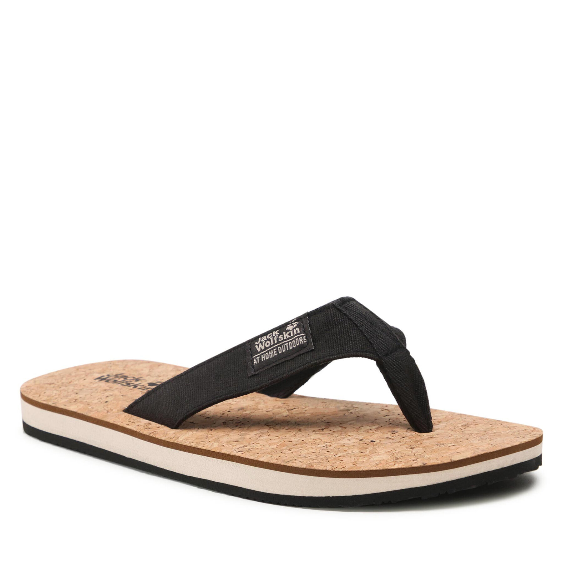 Jack Wolfskin Джапанки Ecostride 2 Slipper W 4051931 Черен - Pepit.bg