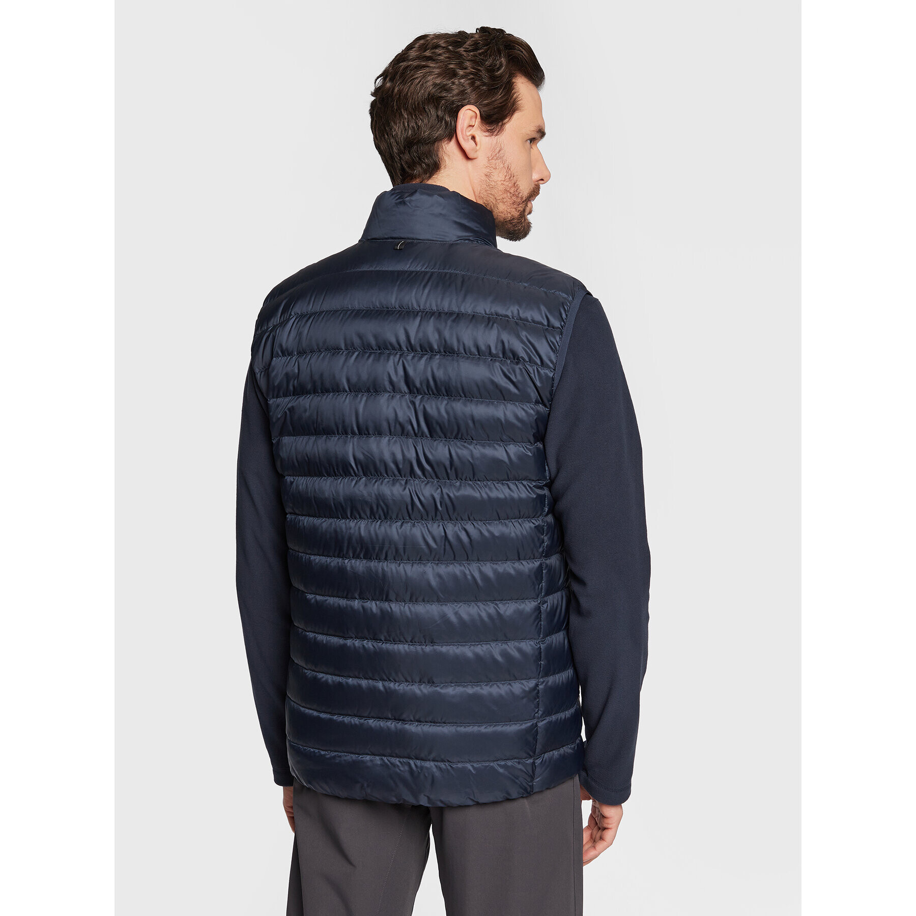 Jack Wolfskin Елек Pack & Go 1207011 Тъмносин Regular Fit - Pepit.bg