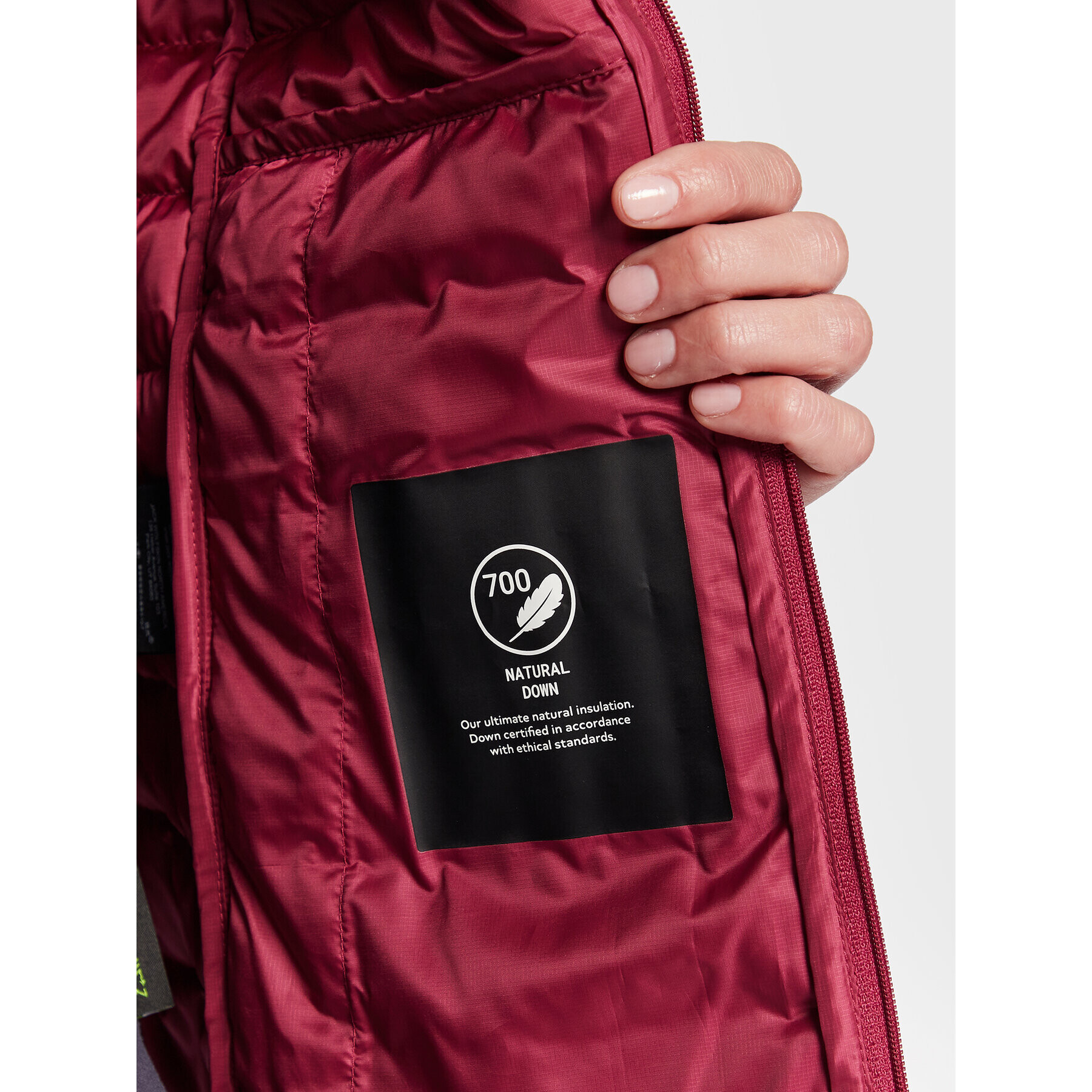 Jack Wolfskin Елек Pack & Go 1207031 Бордо Regular Fit - Pepit.bg