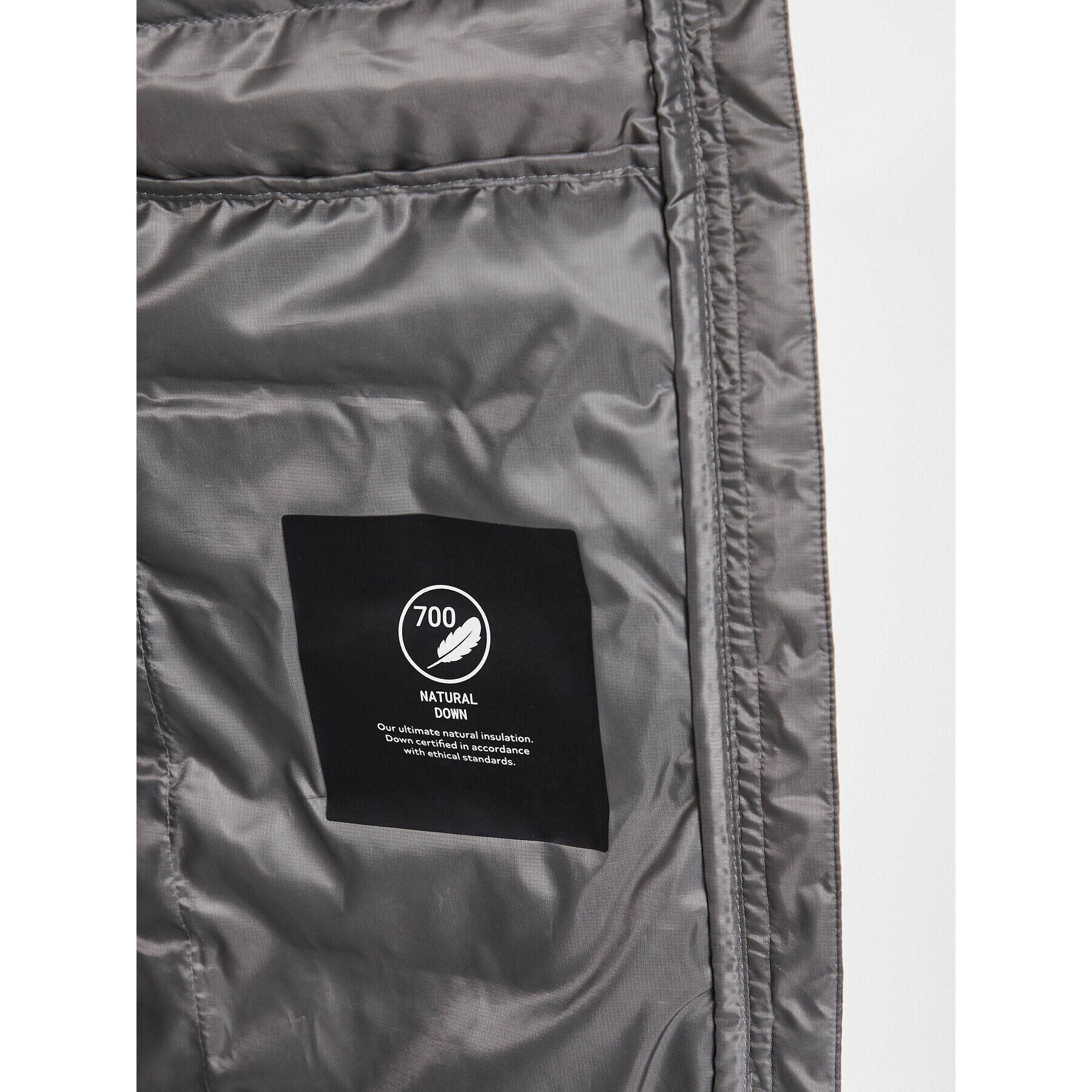 Jack Wolfskin Елек Pack & Go Down 1207011 Сив Regular Fit - Pepit.bg