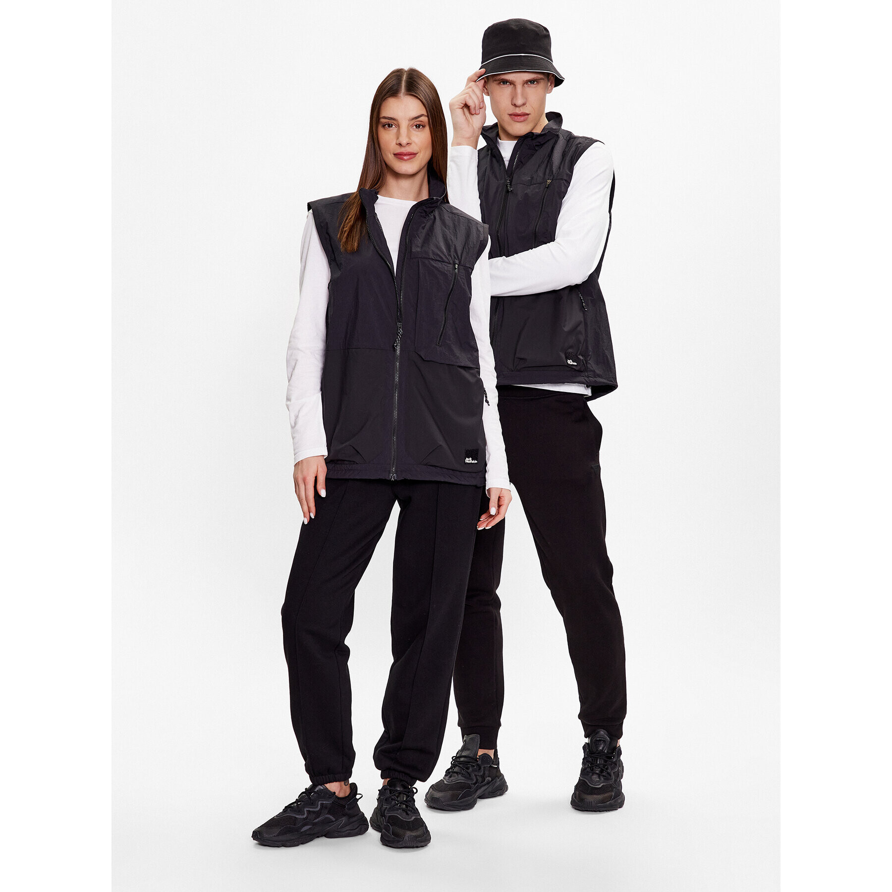 Jack Wolfskin Елек Unisex Friedberger 1307511 Черен Regular Fit - Pepit.bg