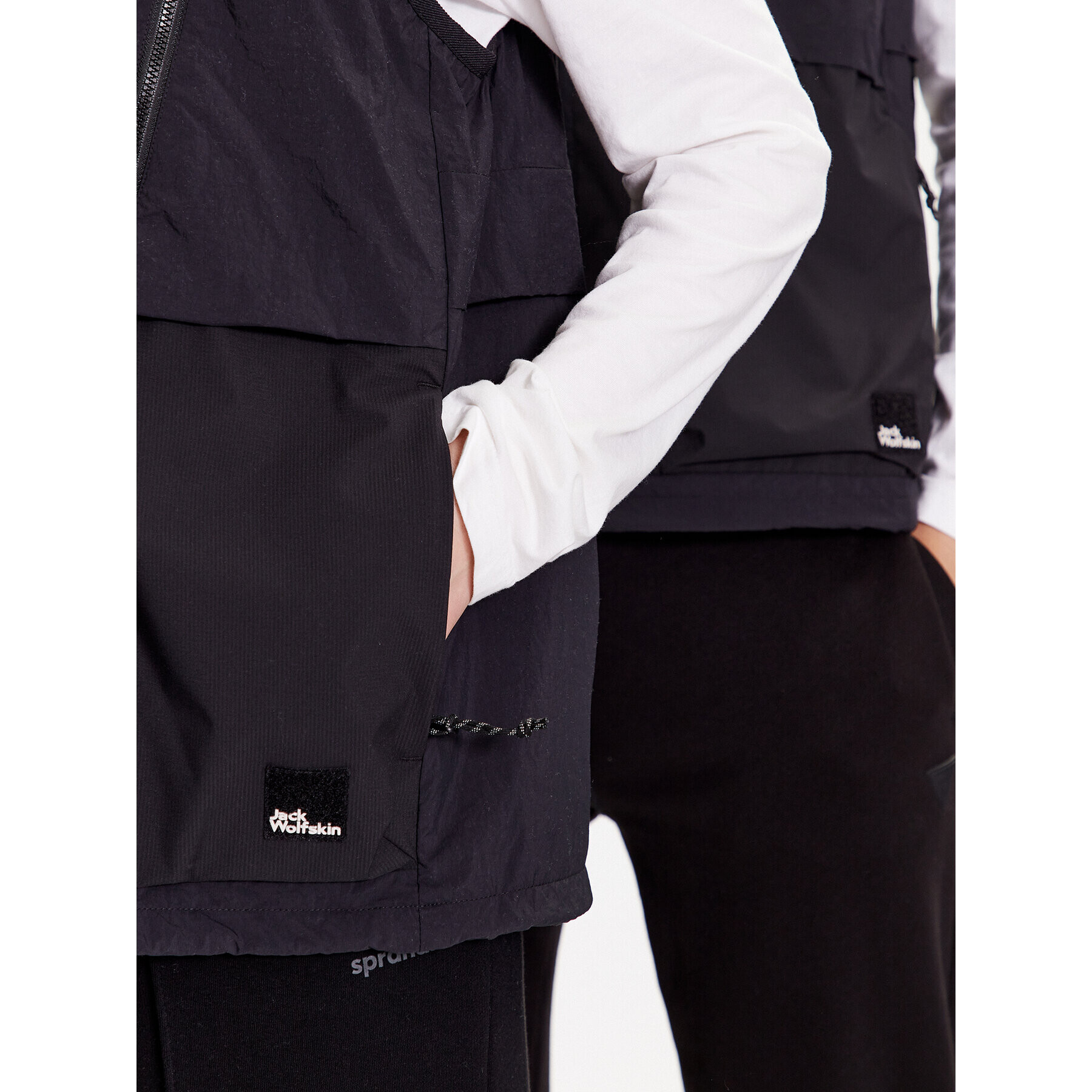 Jack Wolfskin Елек Unisex Friedberger 1307511 Черен Regular Fit - Pepit.bg