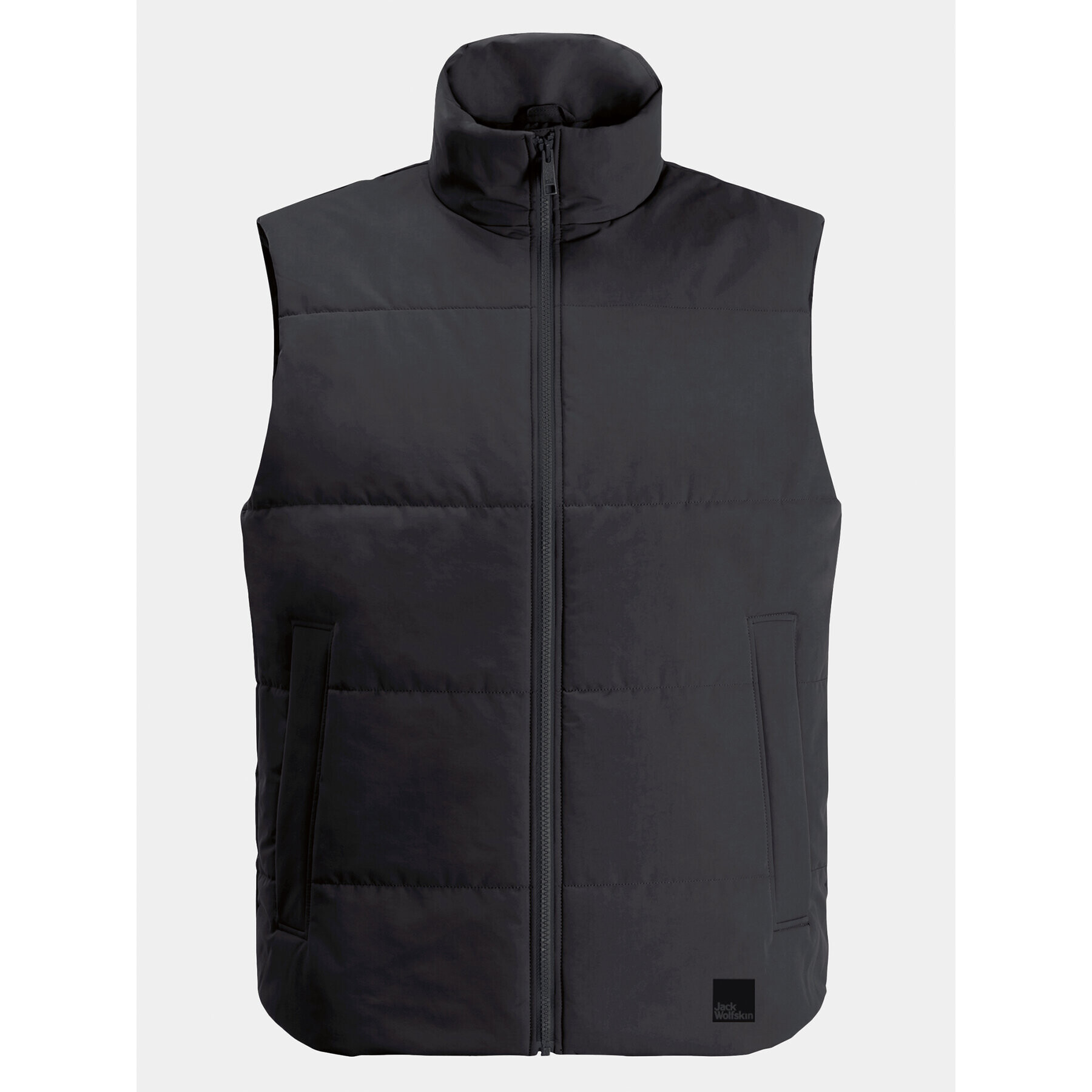 Jack Wolfskin Елек White Frost Vest 1206402 Черен Regular Fit - Pepit.bg