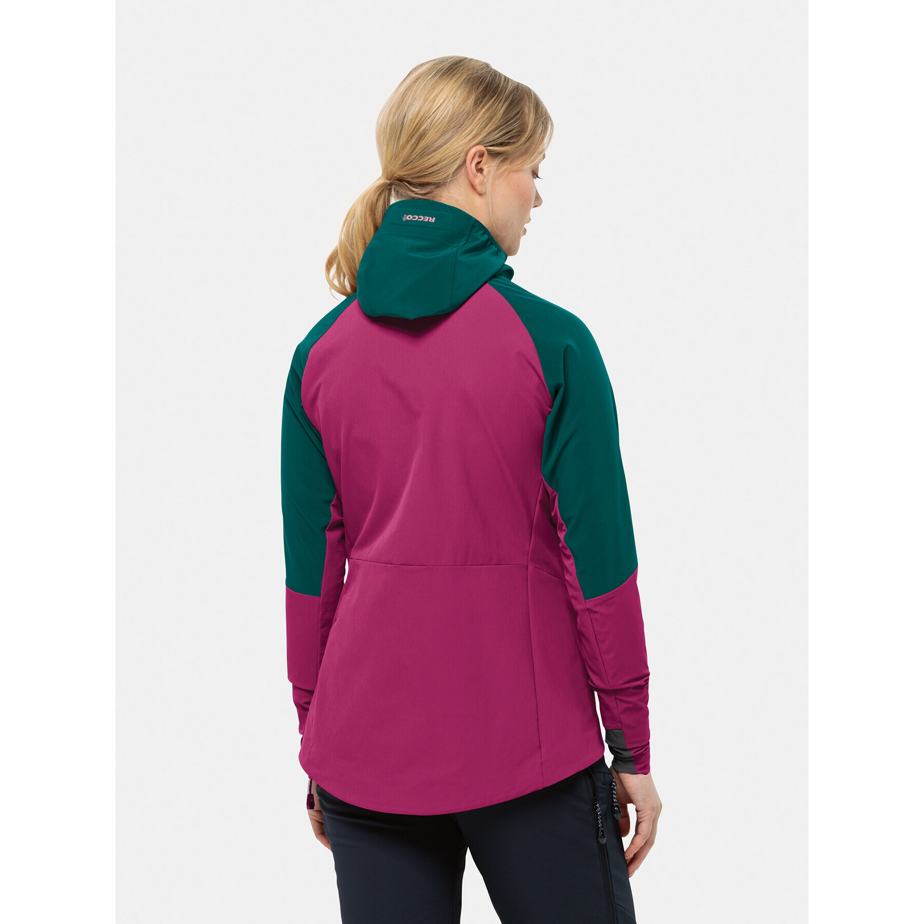 Jack Wolfskin Яке softshell Alpspitze Hoody 1307751 Зелен Regular Fit - Pepit.bg