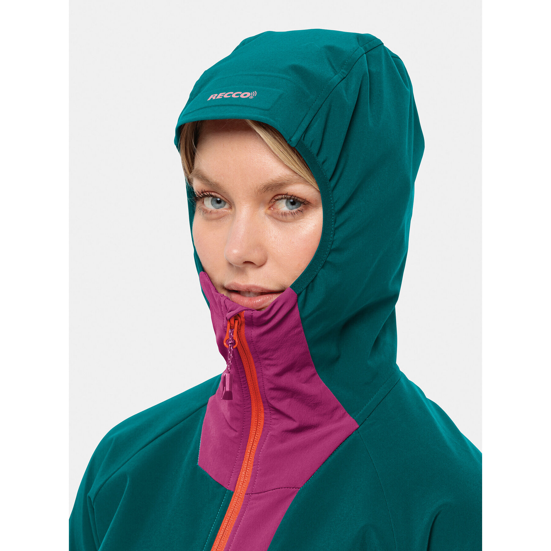 Jack Wolfskin Яке softshell Alpspitze Hoody 1307751 Зелен Regular Fit - Pepit.bg