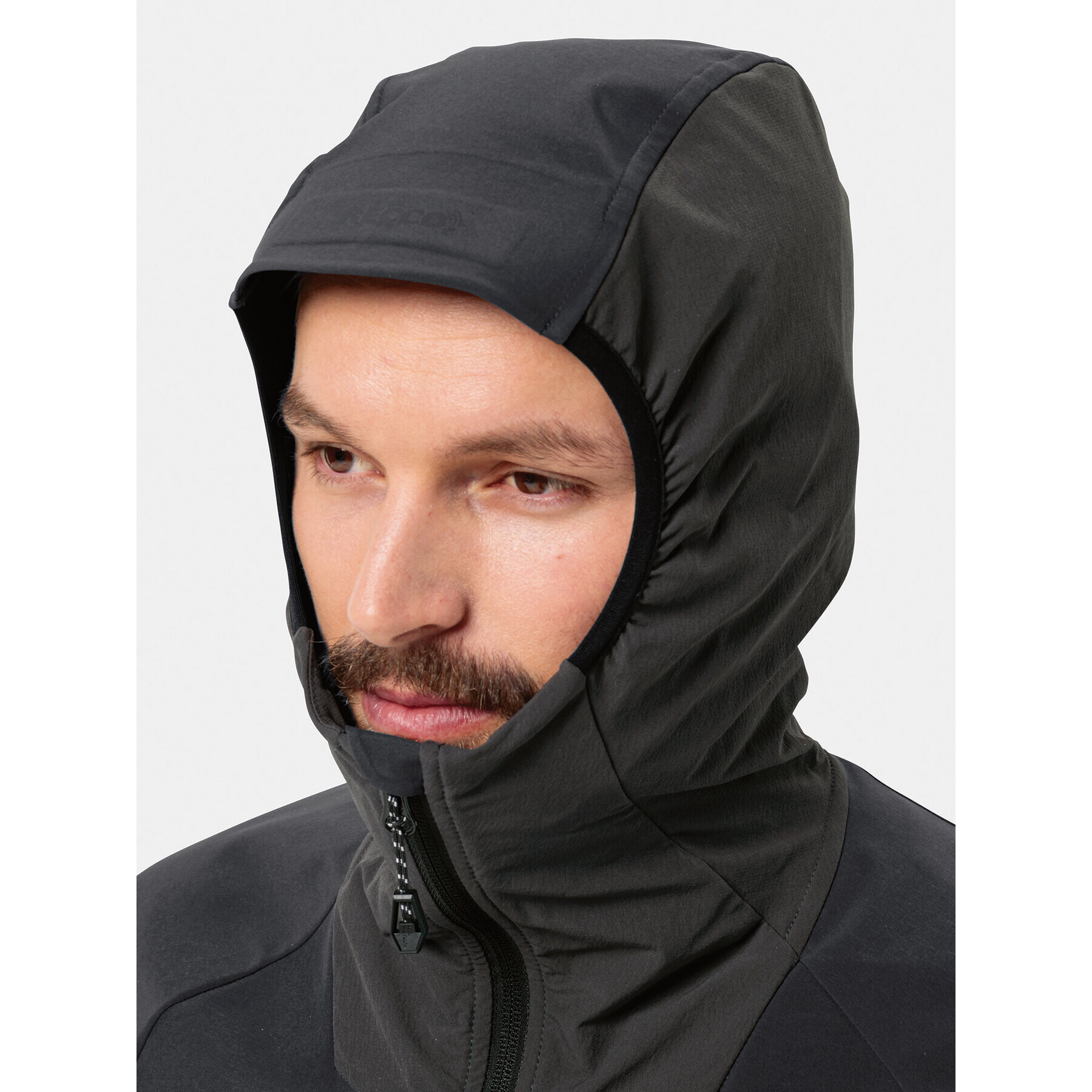 Jack Wolfskin Яке softshell Alpspitze Hoody 1307771 Черен Regular Fit - Pepit.bg