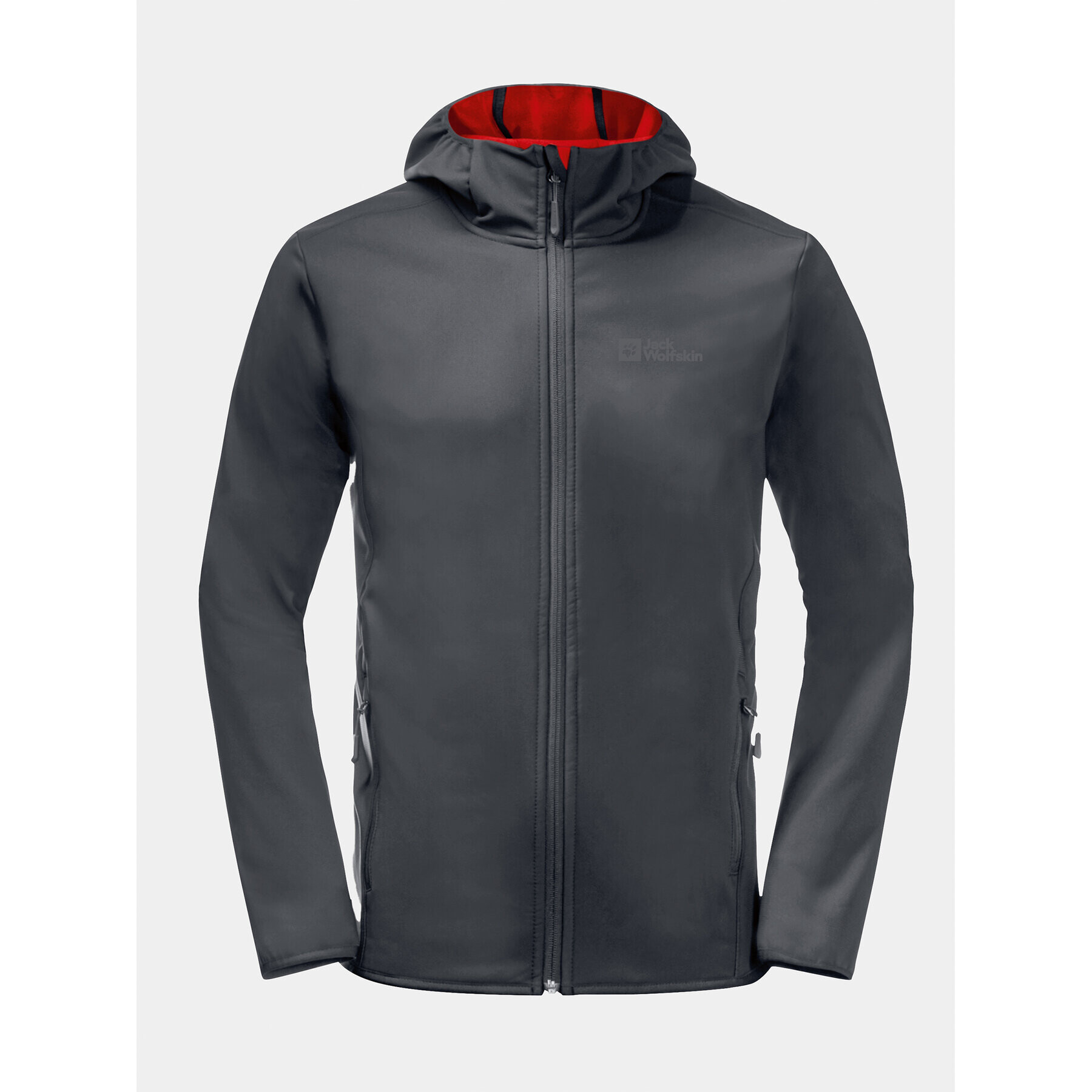 Jack Wolfskin Яке softshell Bornberg Hoody 1307471 Черен Regular Fit - Pepit.bg