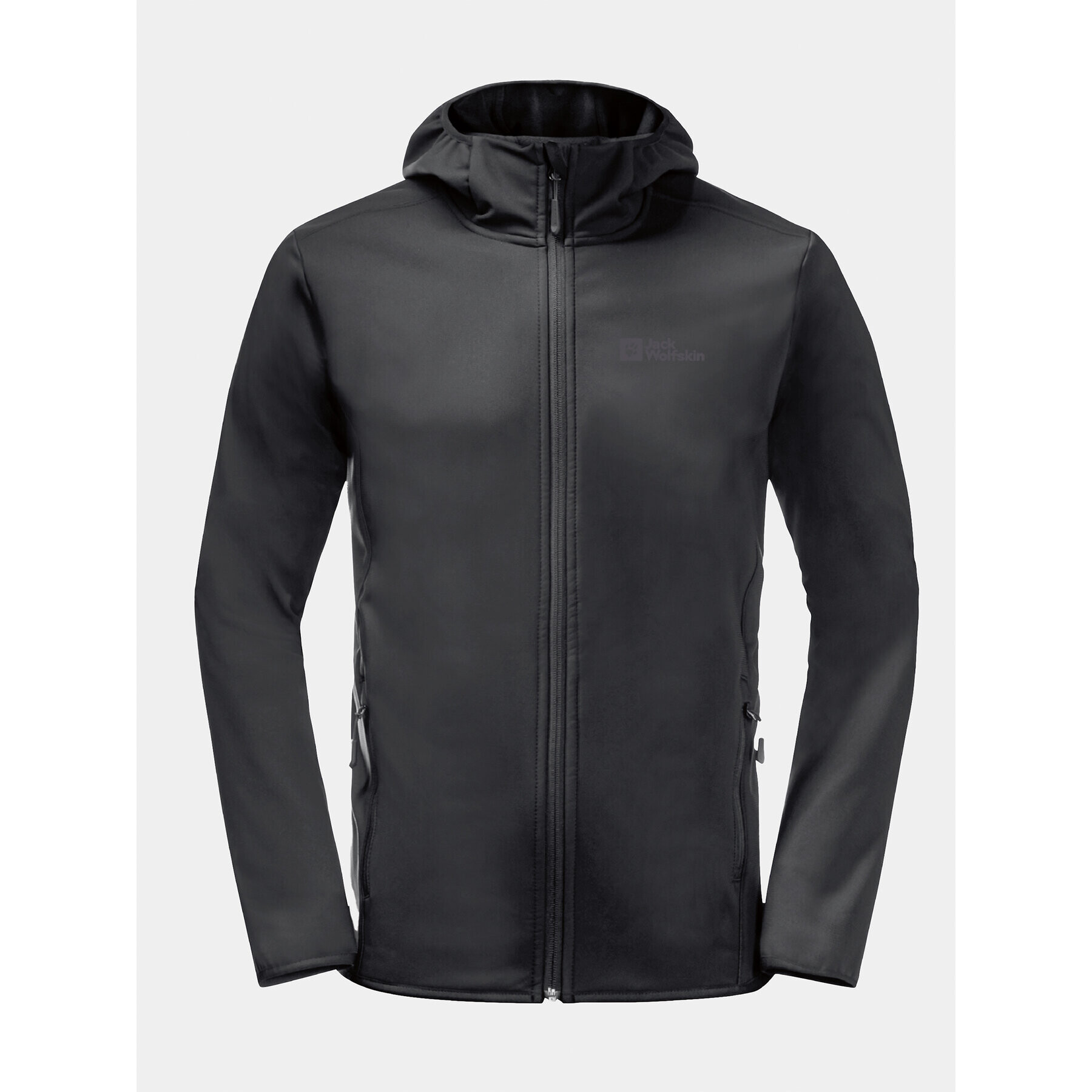 Jack Wolfskin Яке softshell Bornberg Hoody 1307471 Черен Regular Fit - Pepit.bg