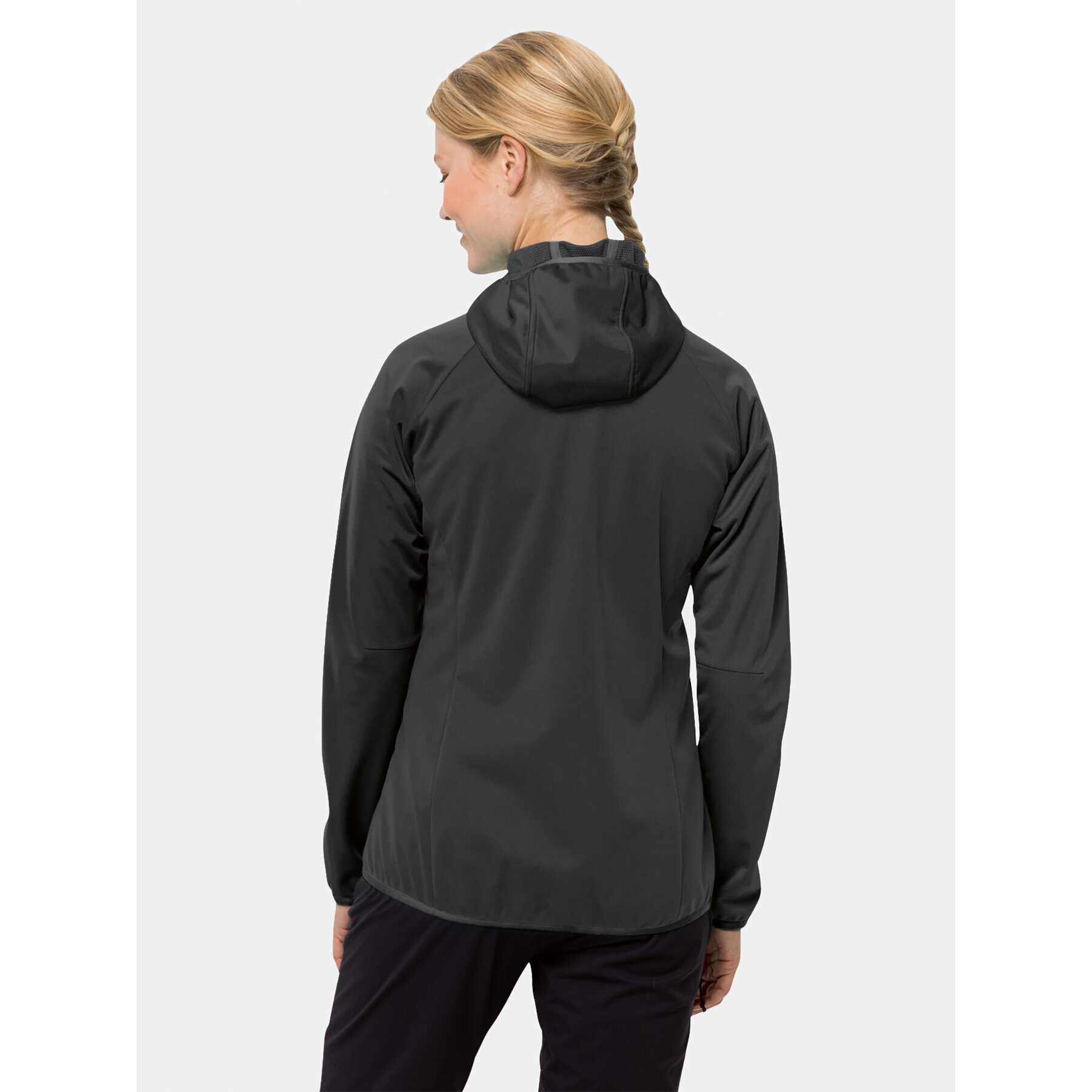 Jack Wolfskin Яке softshell Go Hike Softshell 1306862 Черен Regular Fit - Pepit.bg