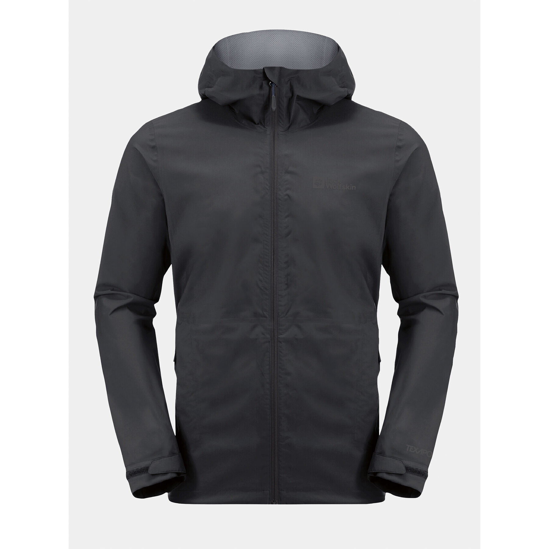 Jack Wolfskin Яке за дъжд Elsberg 2.5L Jkt 1115881 Черен Regular Fit - Pepit.bg