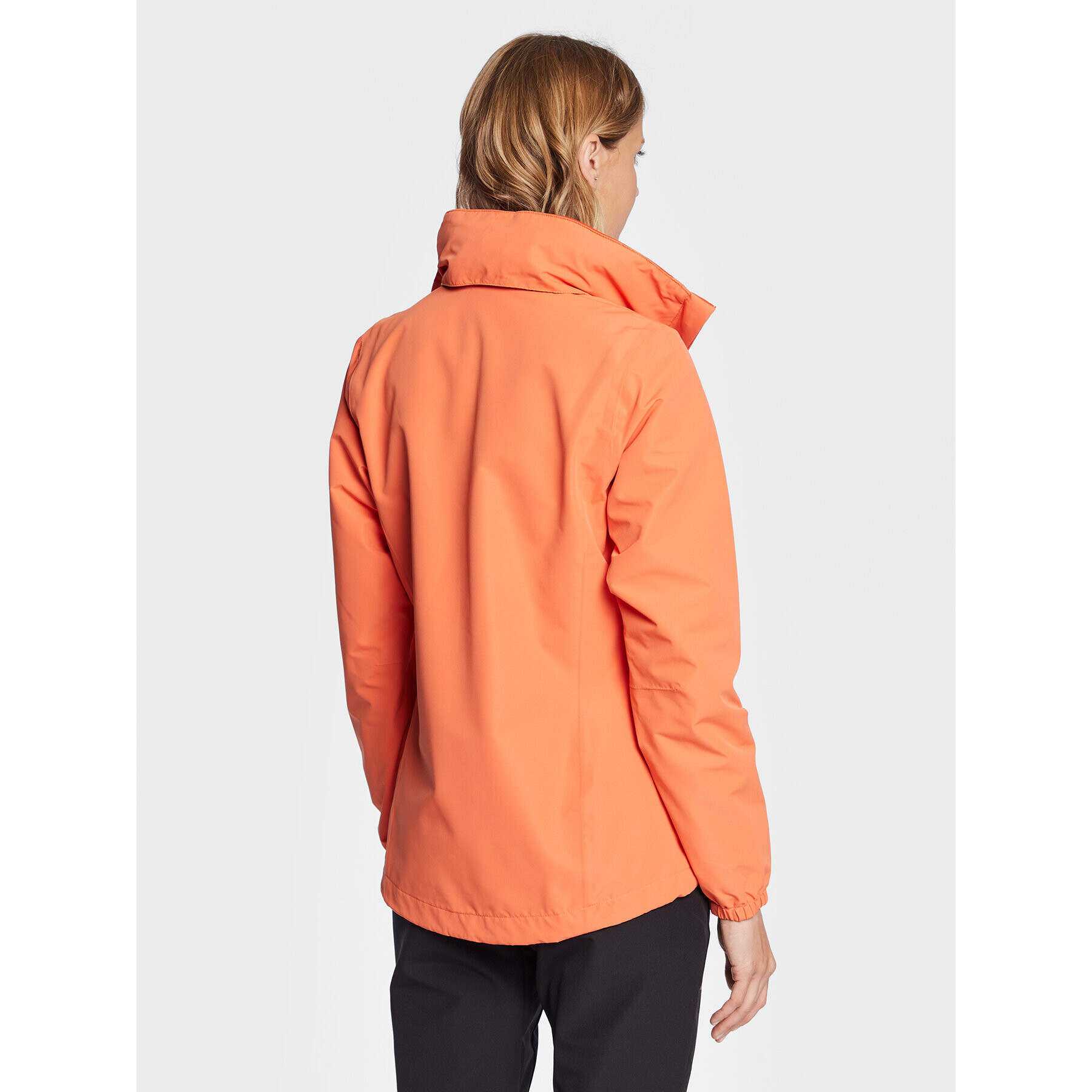 Jack Wolfskin Яке за дъжд Stormy Point 2L 1111202 Оранжев Regular Fit - Pepit.bg