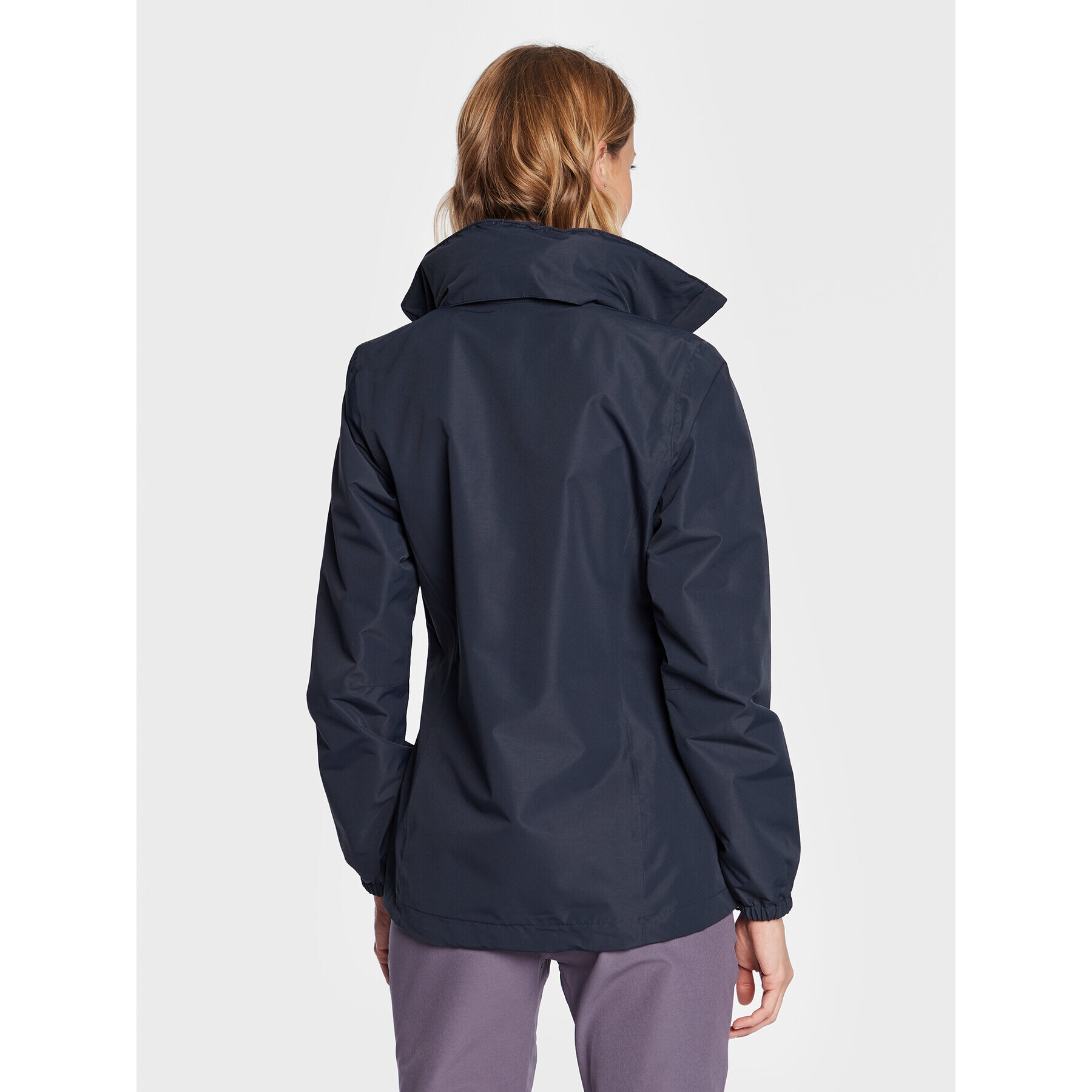 Jack Wolfskin Яке за дъжд Stormy Point 2L 1111202 Тъмносин Regular Fit - Pepit.bg