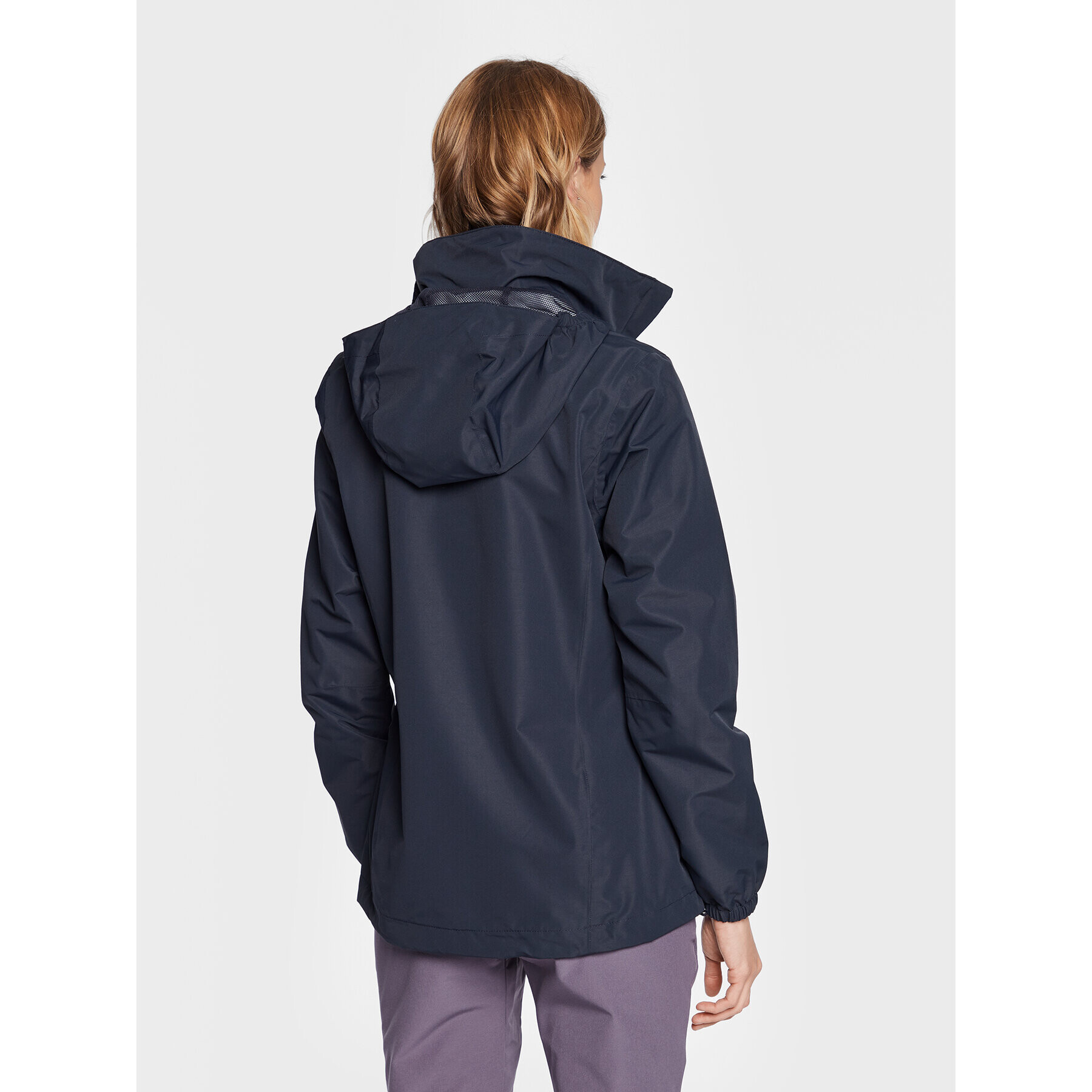 Jack Wolfskin Яке за дъжд Stormy Point 2L 1111202 Тъмносин Regular Fit - Pepit.bg