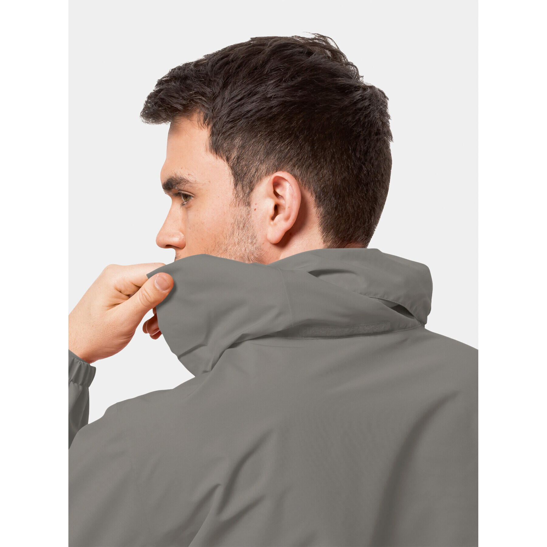 Jack Wolfskin Яке за дъжд Stormy Point 2L Jkt 1111142 Сив Regular Fit - Pepit.bg