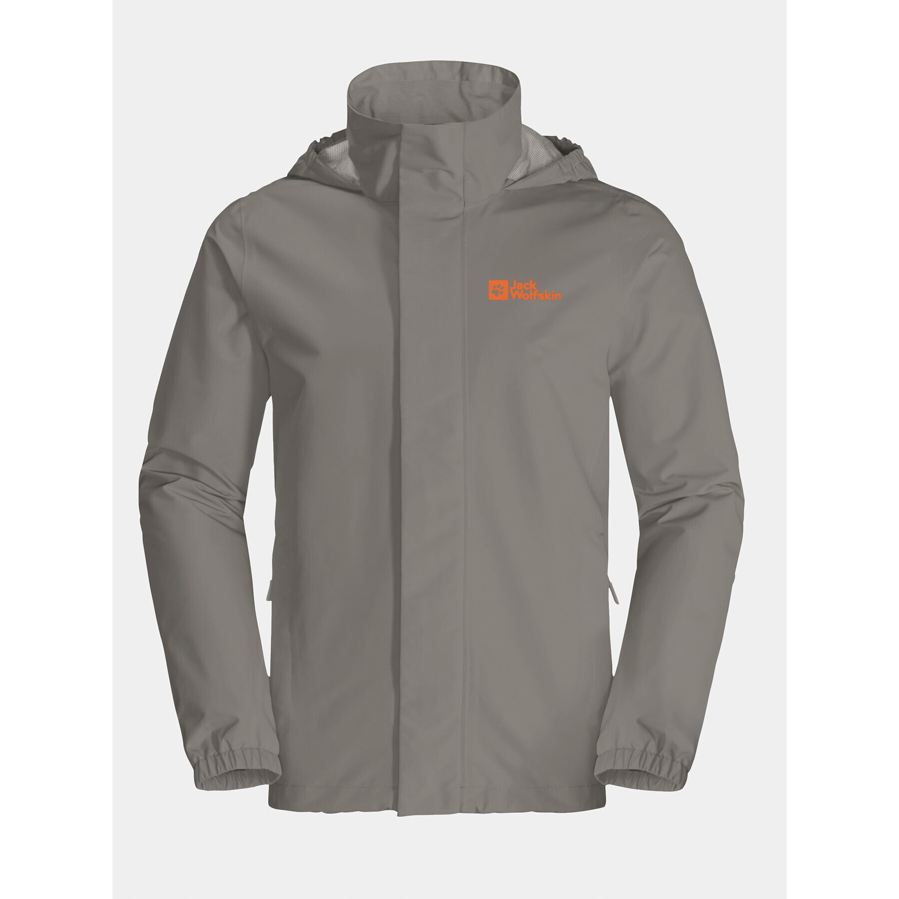 Jack Wolfskin Яке за дъжд Stormy Point 2L Jkt 1111142 Сив Regular Fit - Pepit.bg