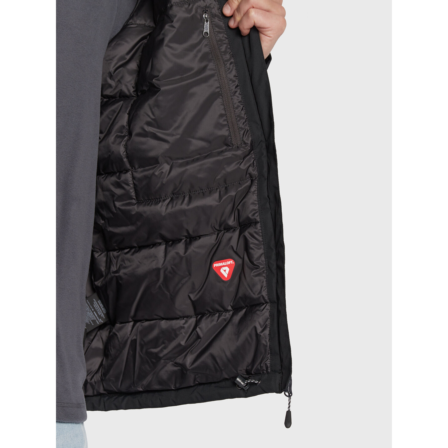 Jack Wolfskin Яке за дъжд Wisper 1111723 Черен Regular Fit - Pepit.bg