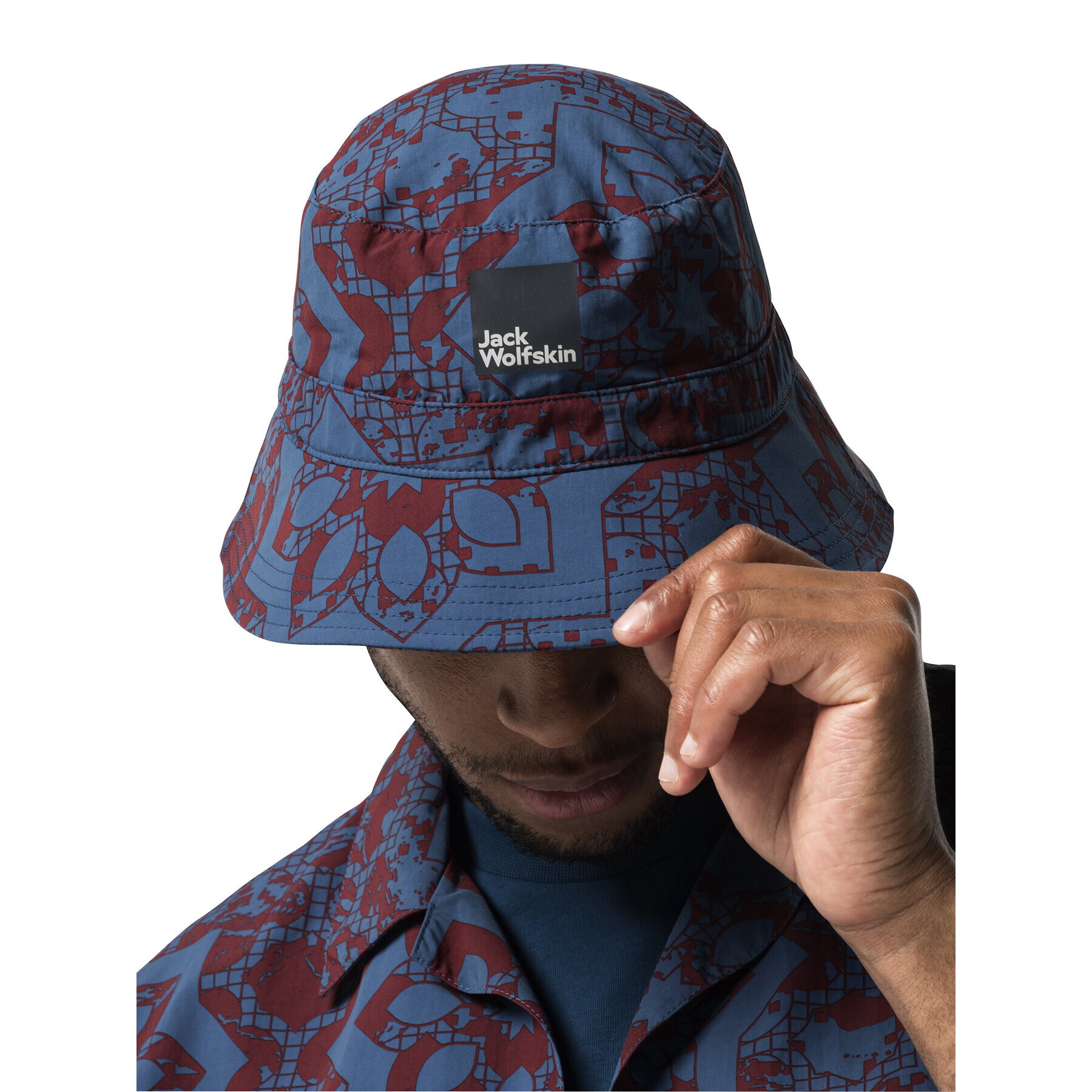 Jack Wolfskin Капела Konstabler Bucket Hat 1911341 Син - Pepit.bg