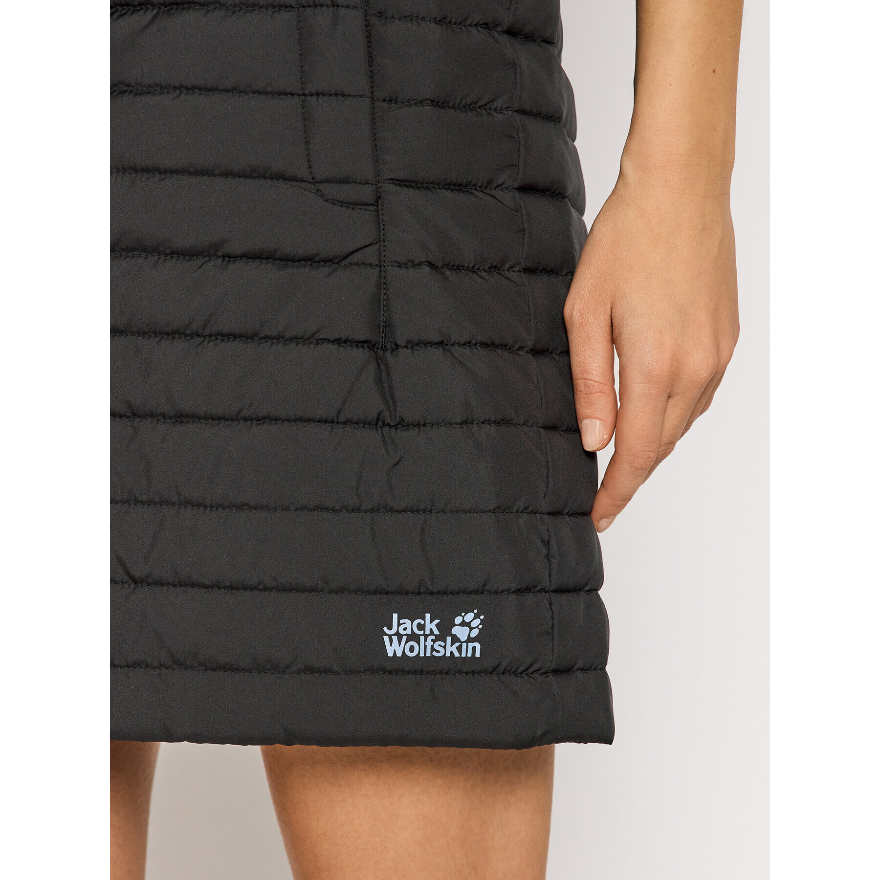 Jack Wolfskin Мини пола Iceguard 1503093 Черен Regular Fit - Pepit.bg